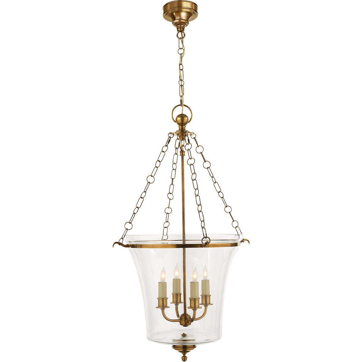 Visual Comfort CHC2210AB E. F. Chapman Sussex 4 Light 19 inch Antique ...