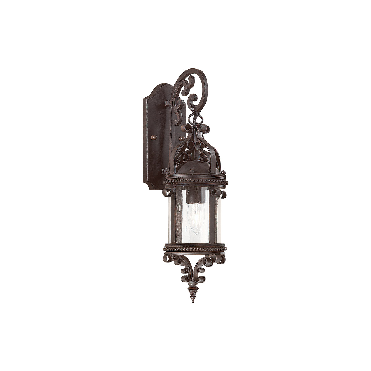 Fay 1 Light 19 inch Old Bronze Outdoor Wall Sconce