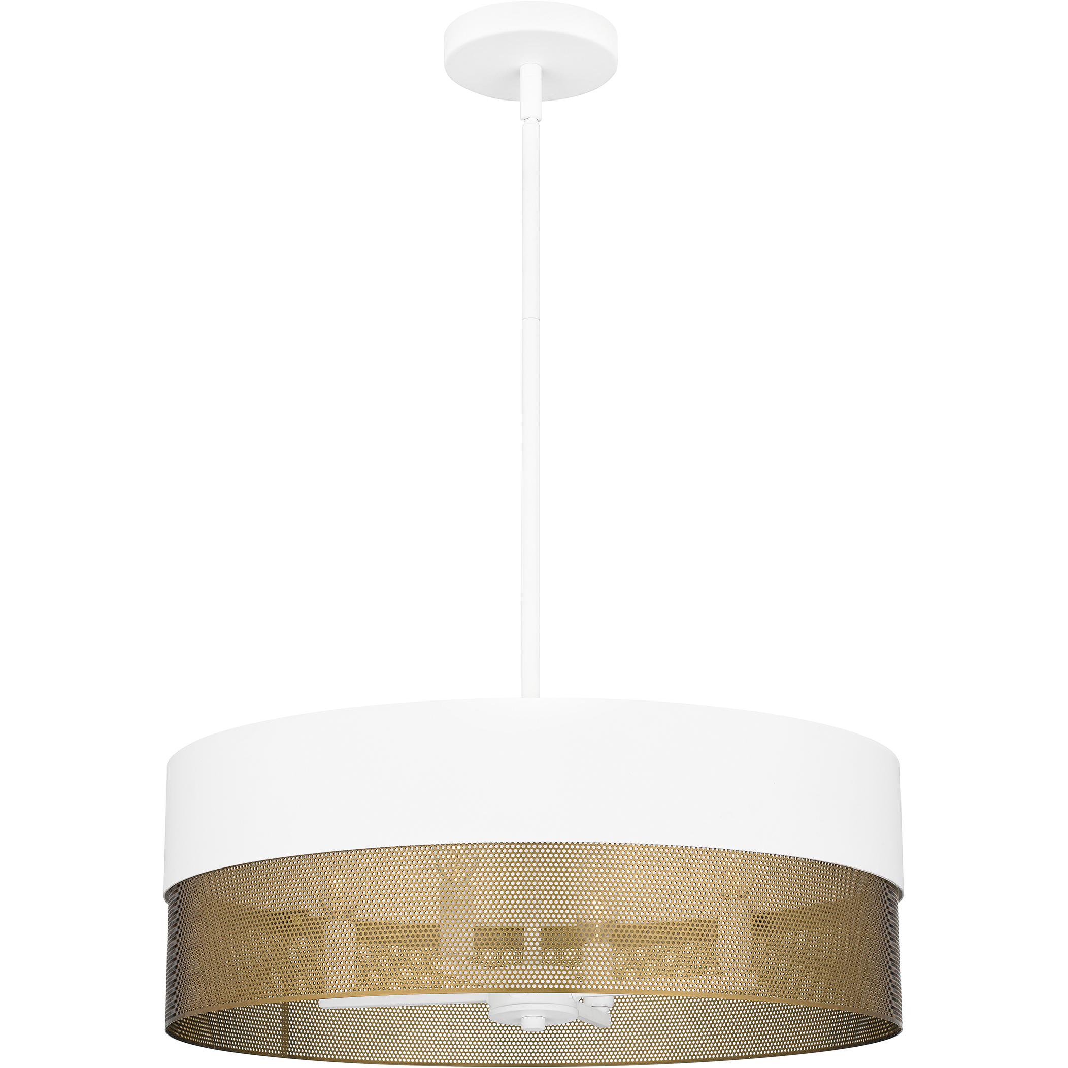 Alani 4 Light 20 inch Matte White Pendant Ceiling Light