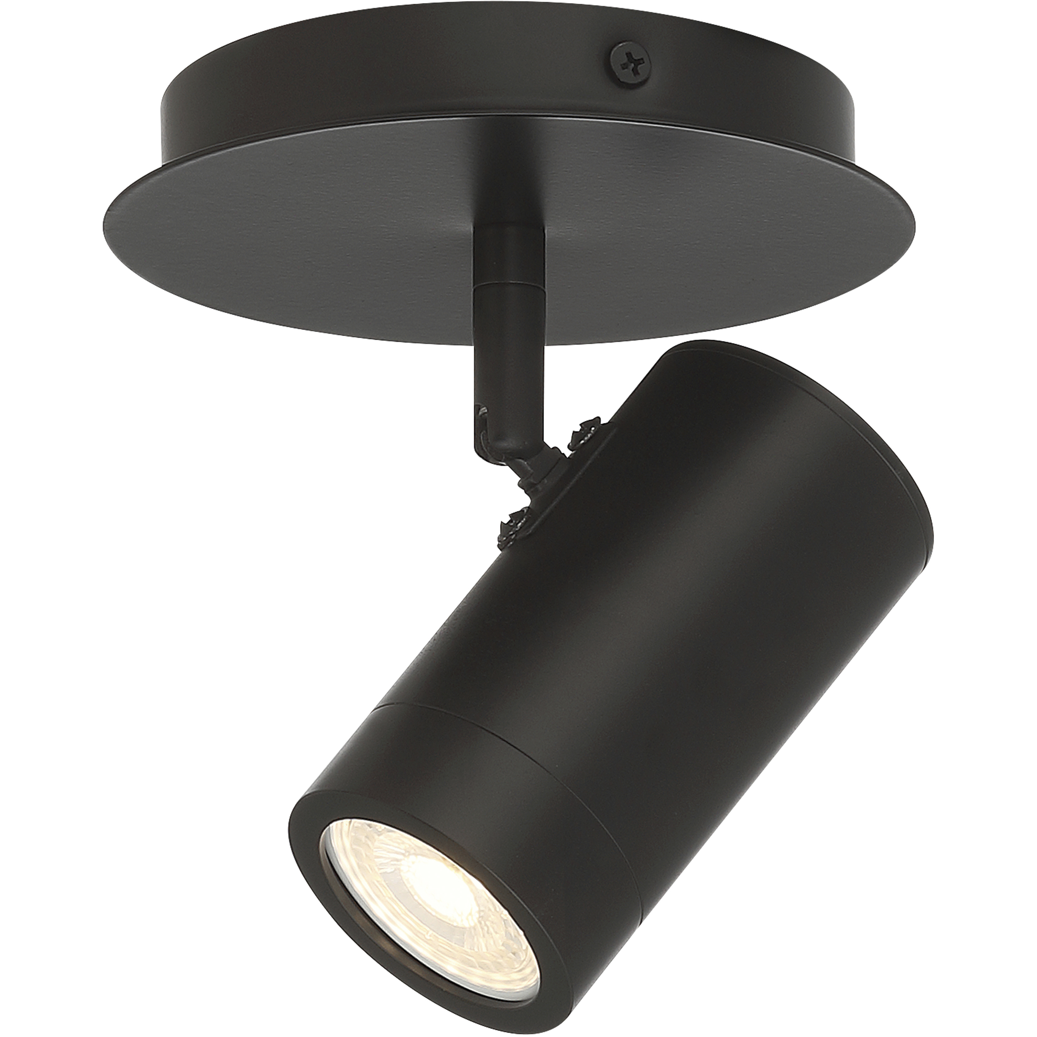 Prado 5 inch Matte Black Flush Mount Ceiling Light