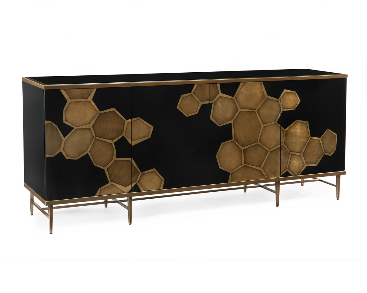John Richard Honeycomb Credenza