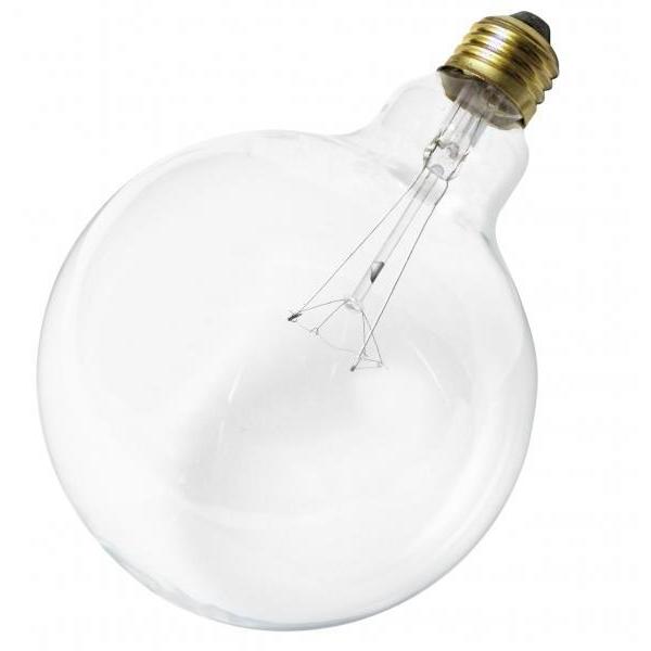 Lumos Incandescent G40 Medium E26 25 watt 120V 2700K Light Bulb