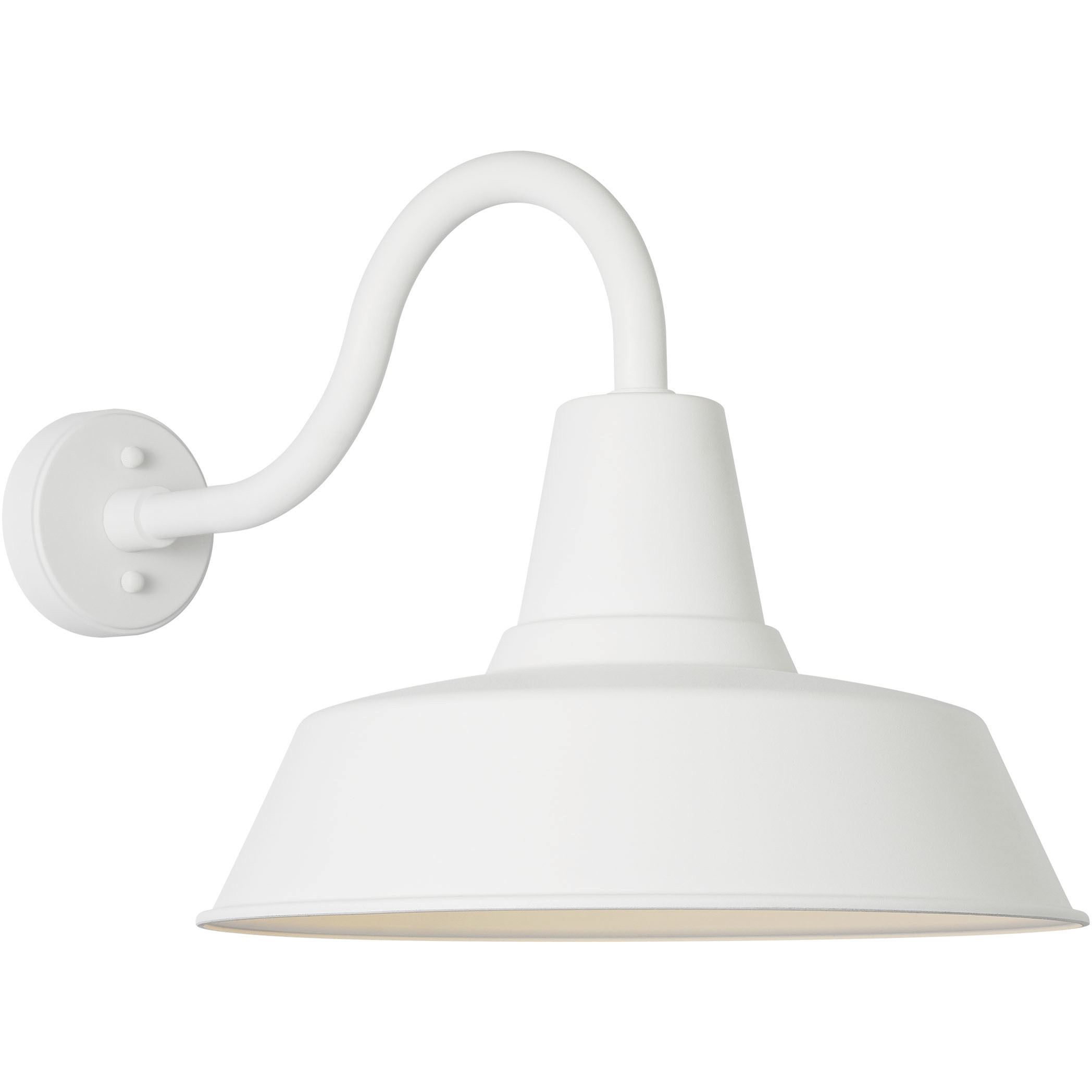 Sean Lavin Barn Light 1 Light 15 inch Outdoor Textured White Outdoor Wall Lantern
