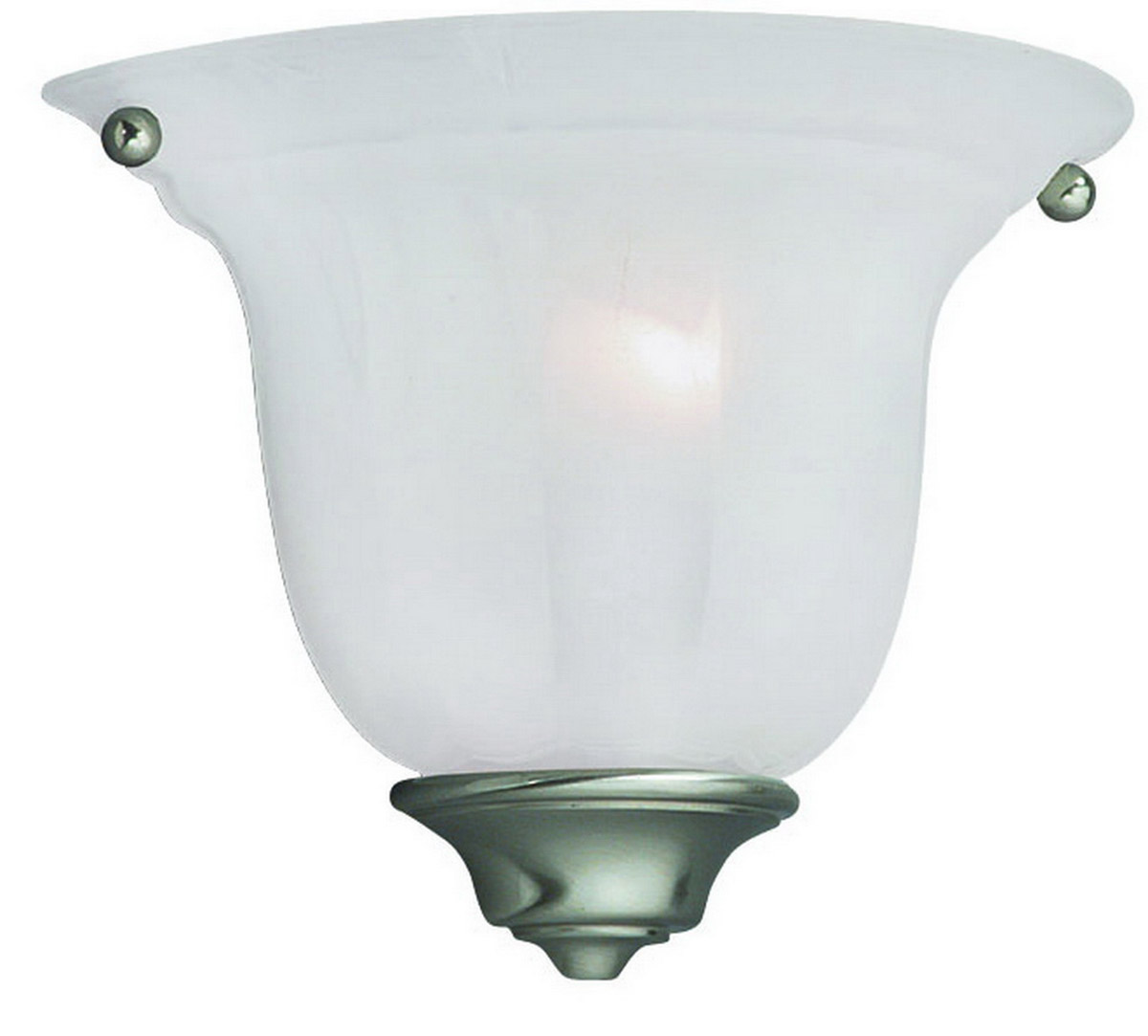 Richland 1 Light 7 inch Satin Nickel Wall Sconce Wall Light in Alabaster