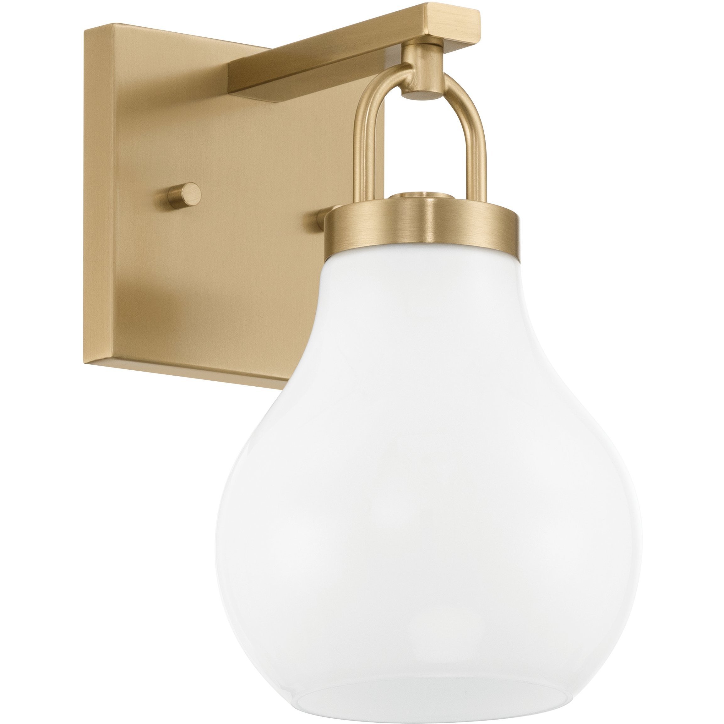 Mansfield 1 Light 7.75 inch Champagne Gold Vanity Light Wall Light