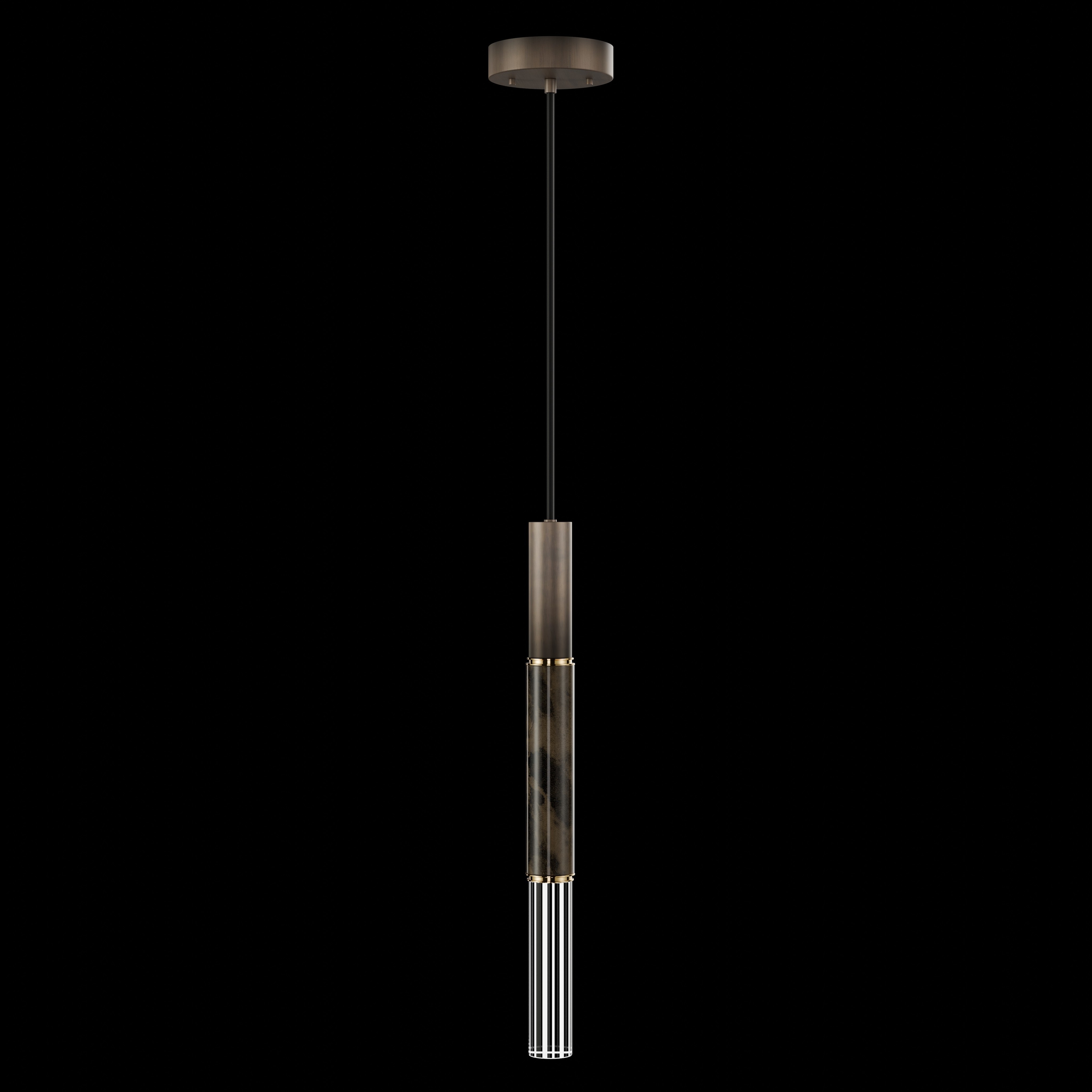 Antonia 1 Light 6.5 inch Bronze Pendant Ceiling Light