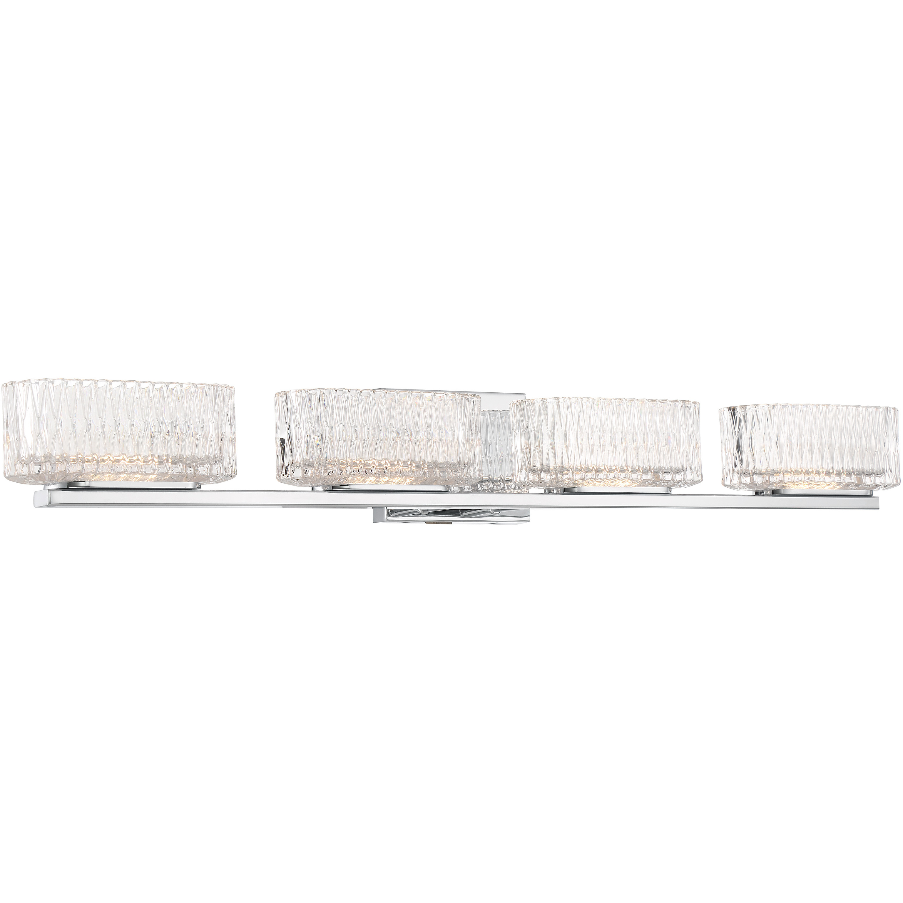 Sparren LED 35.13 inch Chrome Bath Light Wall Light