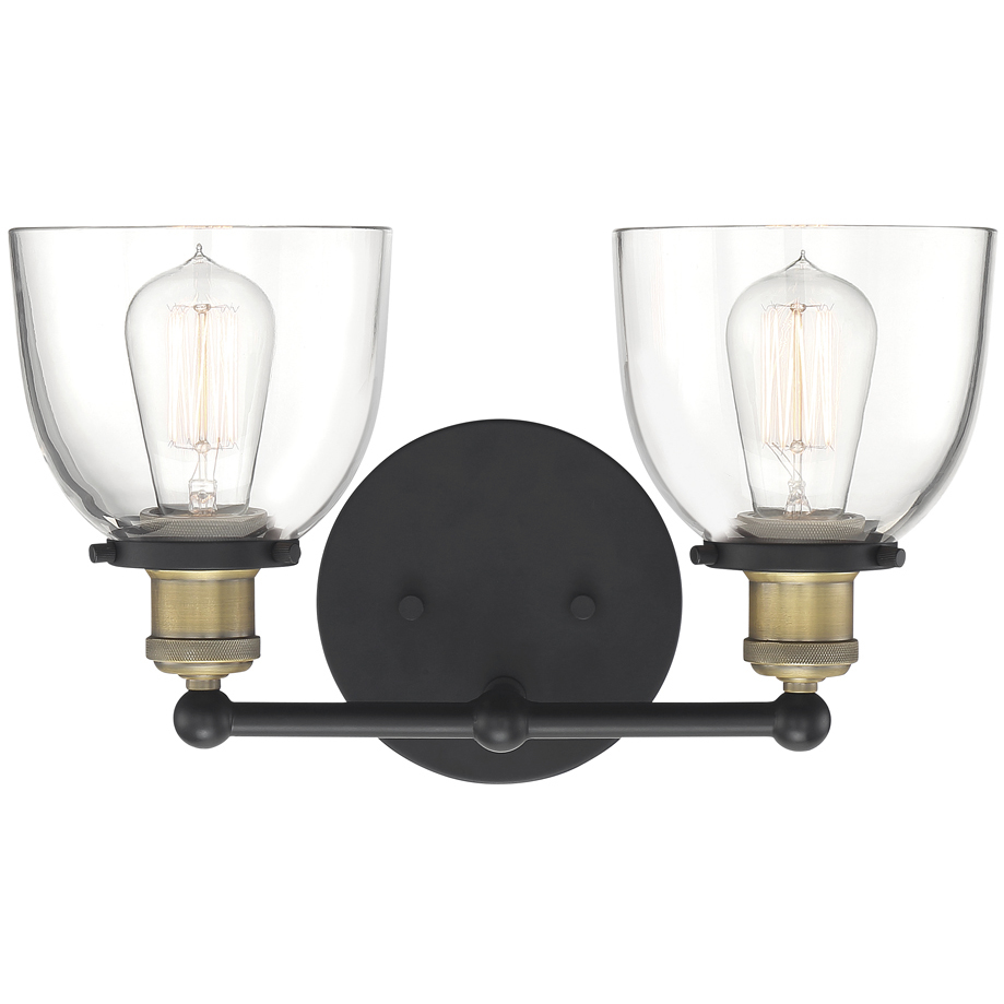 Bryson 2 Light 14.88 inch Vintage Bronze Bath Light Wall Light