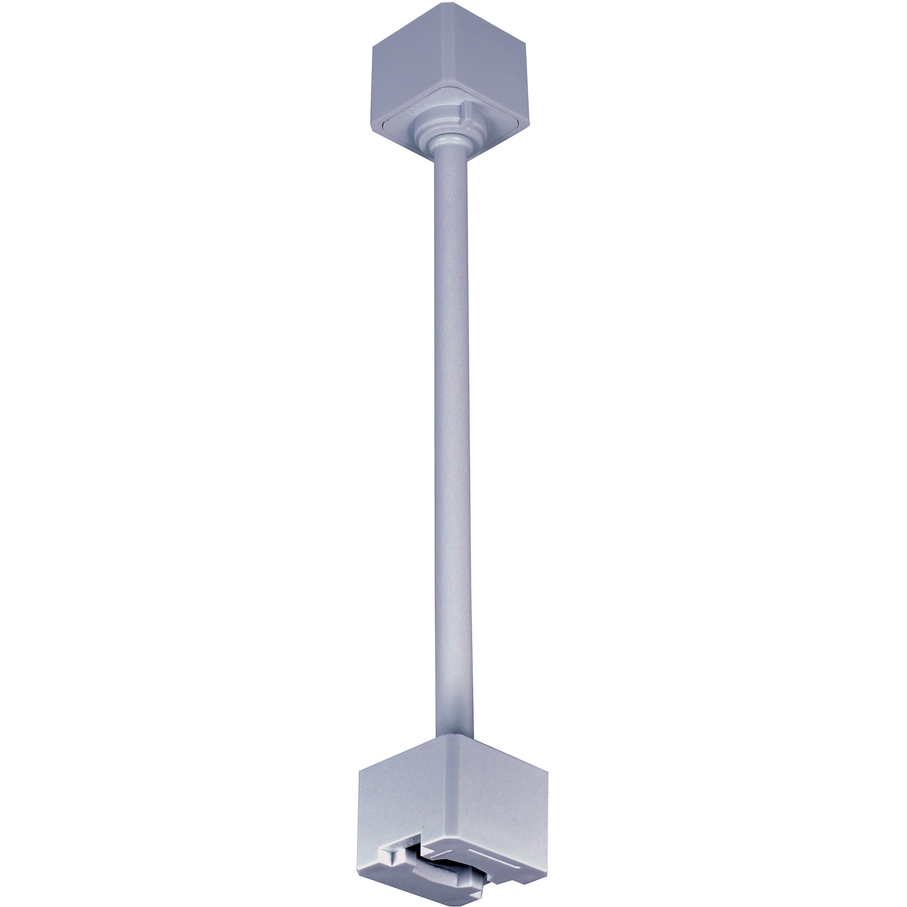 Signature 1 Light Silver Track Extension Rod Ceiling Light