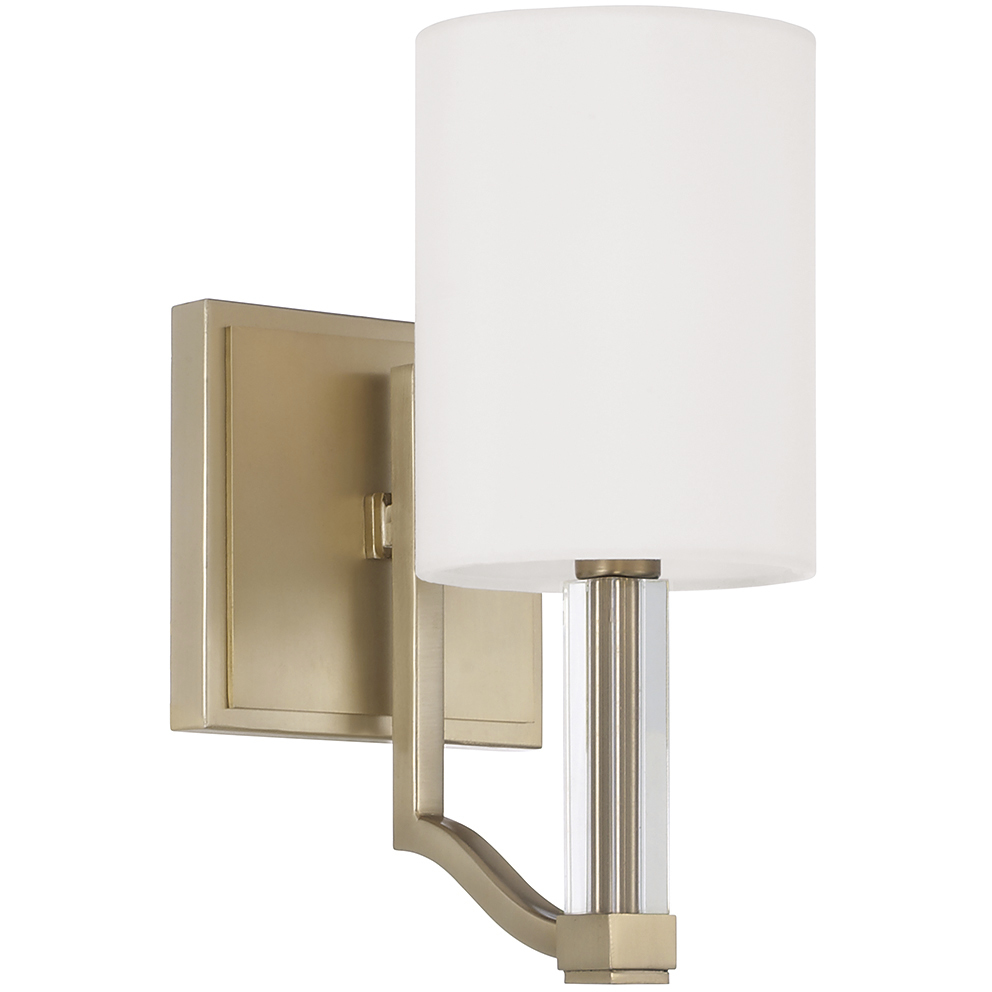 Ingrid 1 Light 5 inch Matte Brass ADA Sconce Wall Light