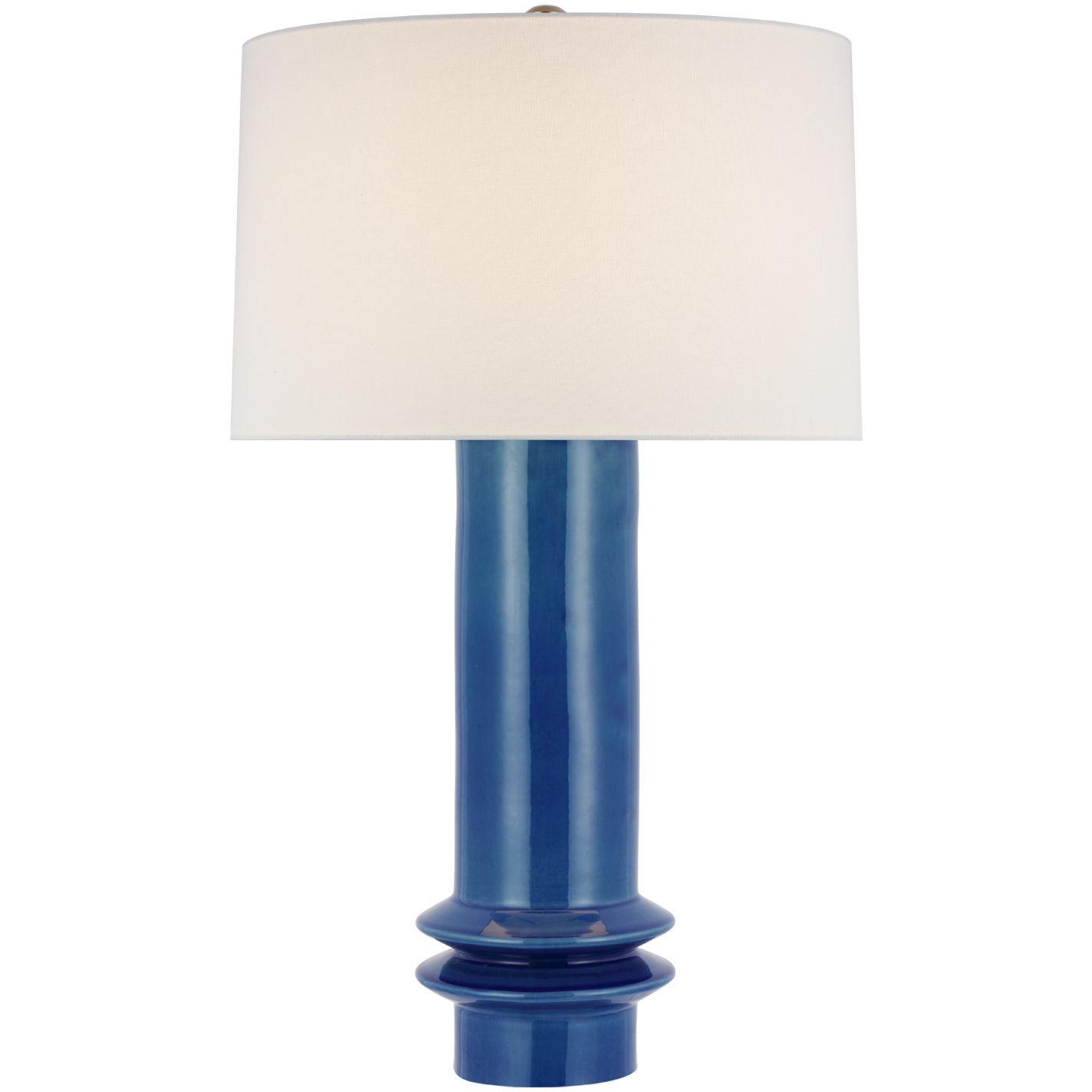Paloma Contreras Montaigne 29.5 inch 15 watt Aqua Crackle Table Lamp Portable Light, Medium
