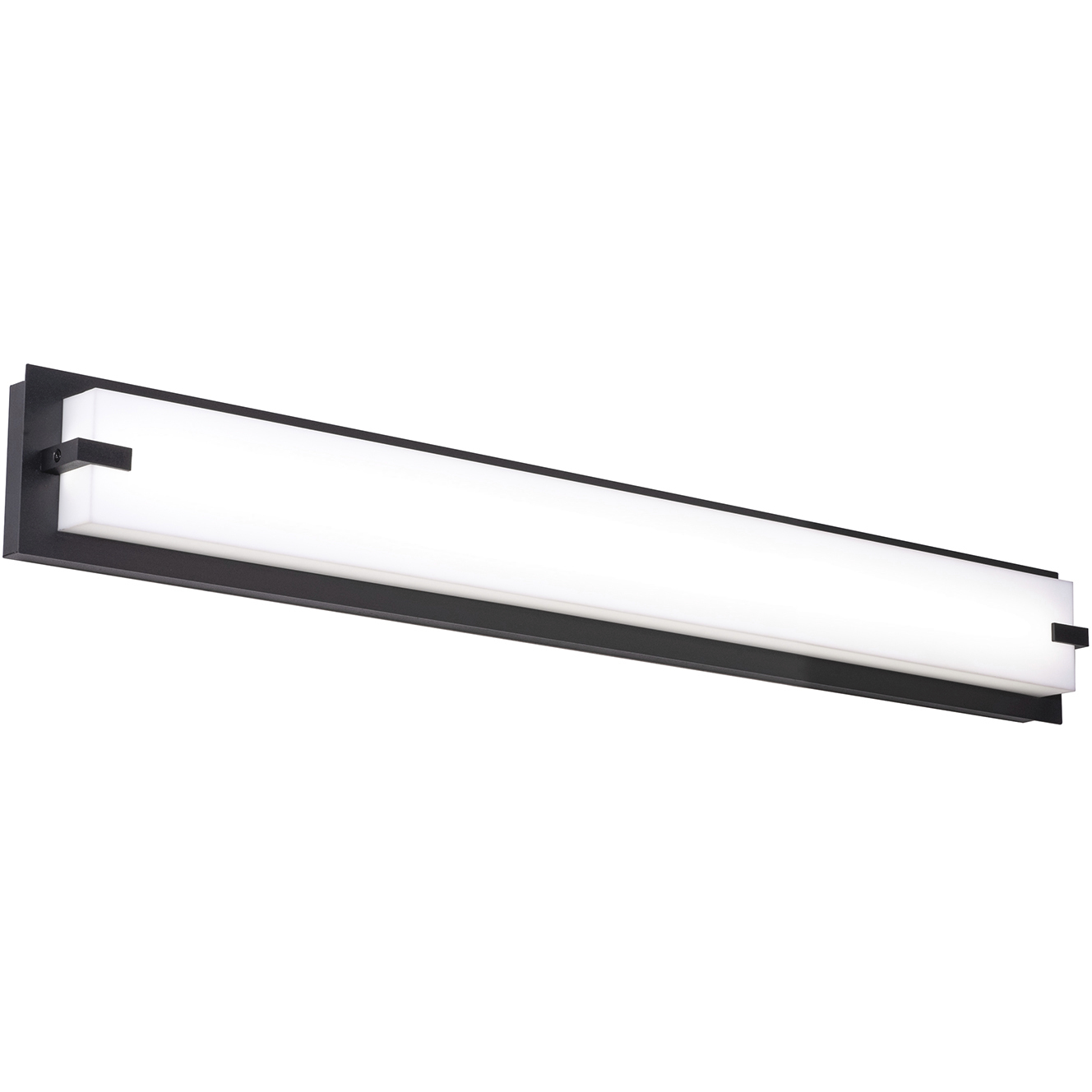 Sinclair LED 36 inch Black Vanity Light Wall Light