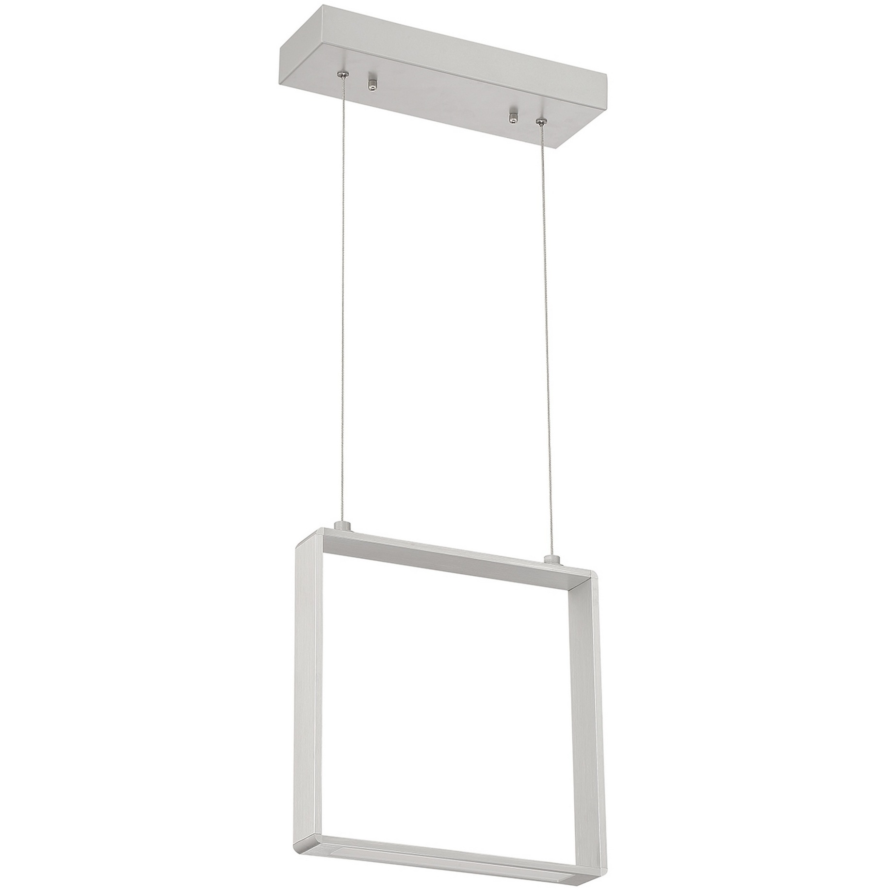 Quadron LED 12.5 inch Aluminum Pendant Ceiling Light