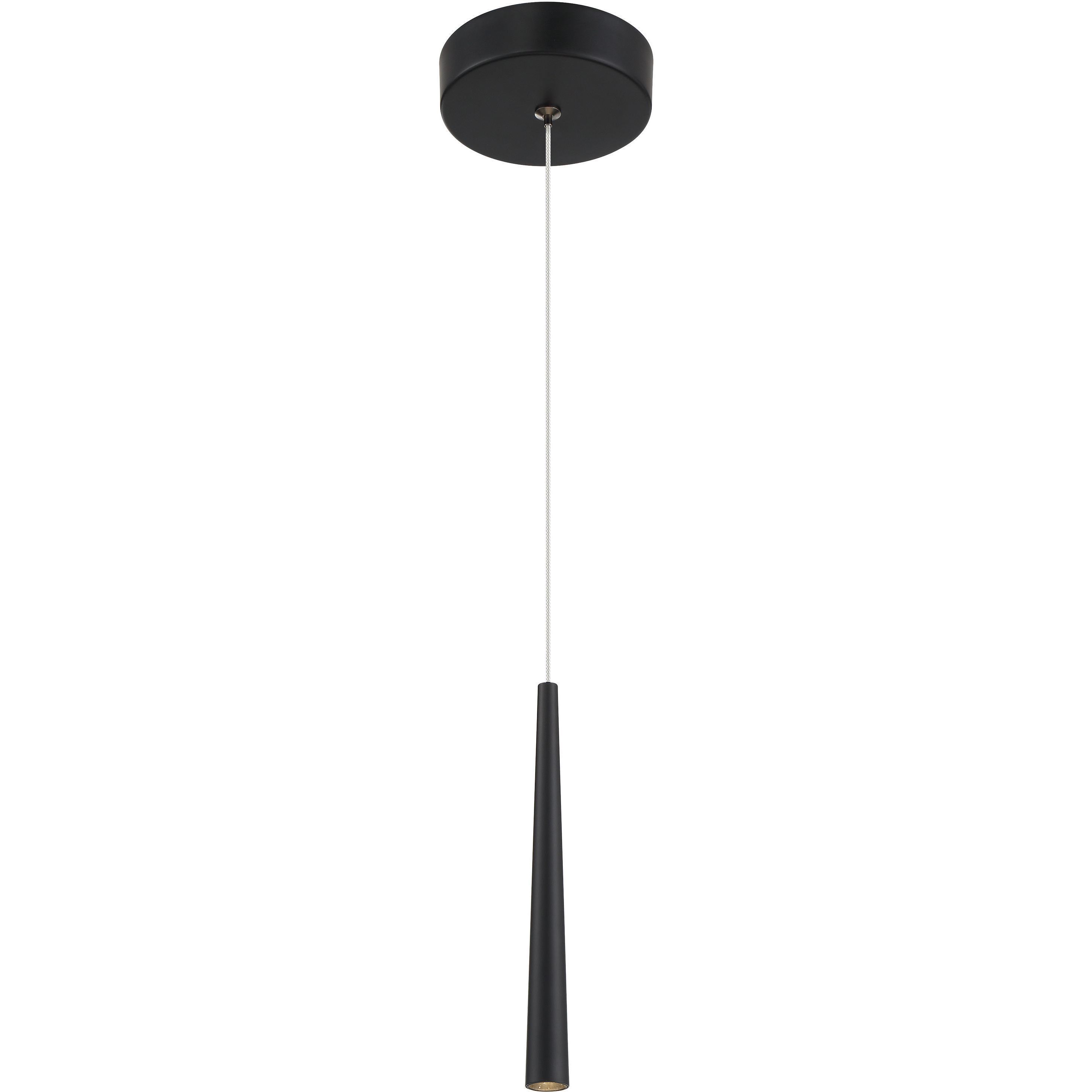 Stretch LED 5 inch Coal Mini Pendant Ceiling Light