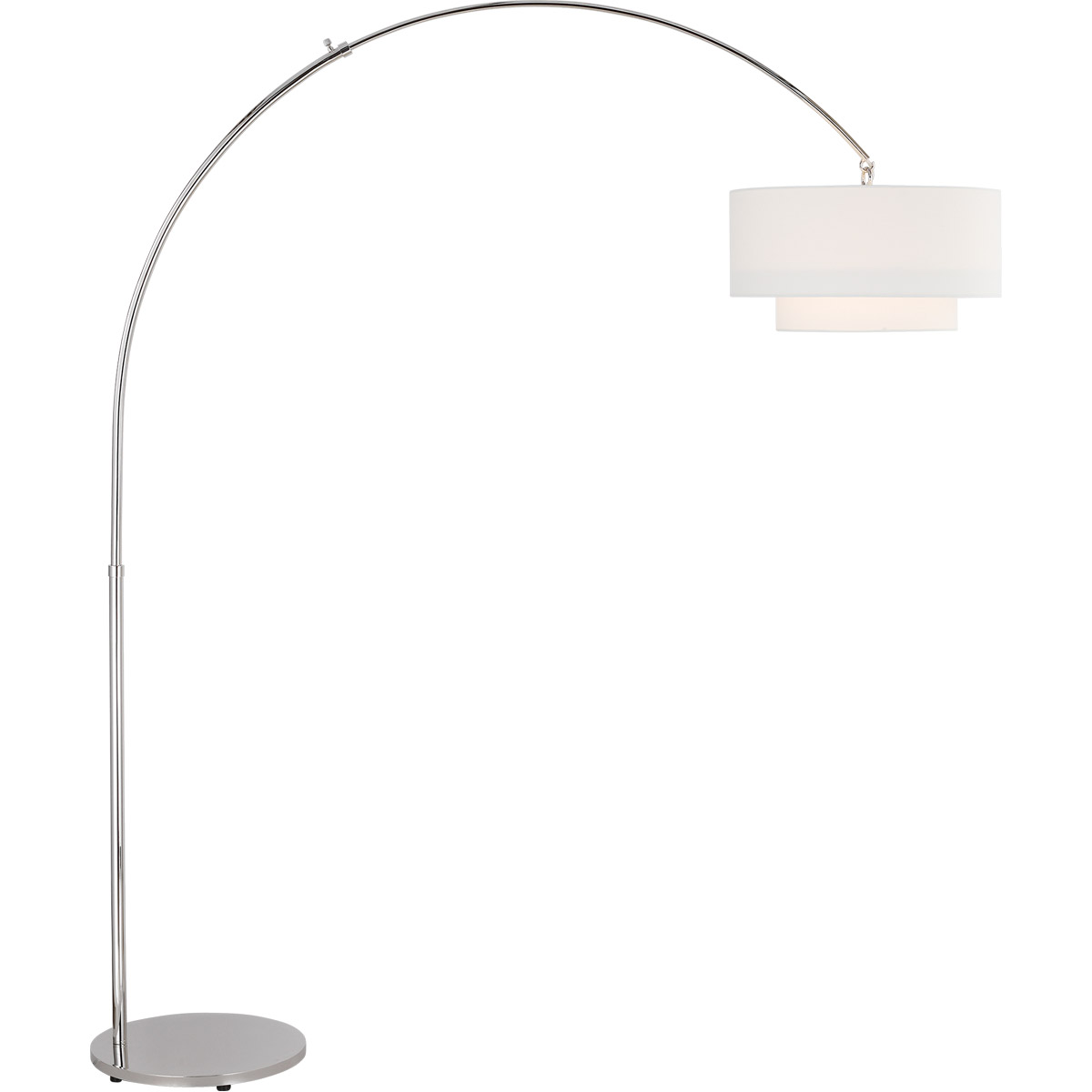 kate spade new york Sawyer 75.25 inch 9 watt Polished Nickel Floor Lamp Portable Light