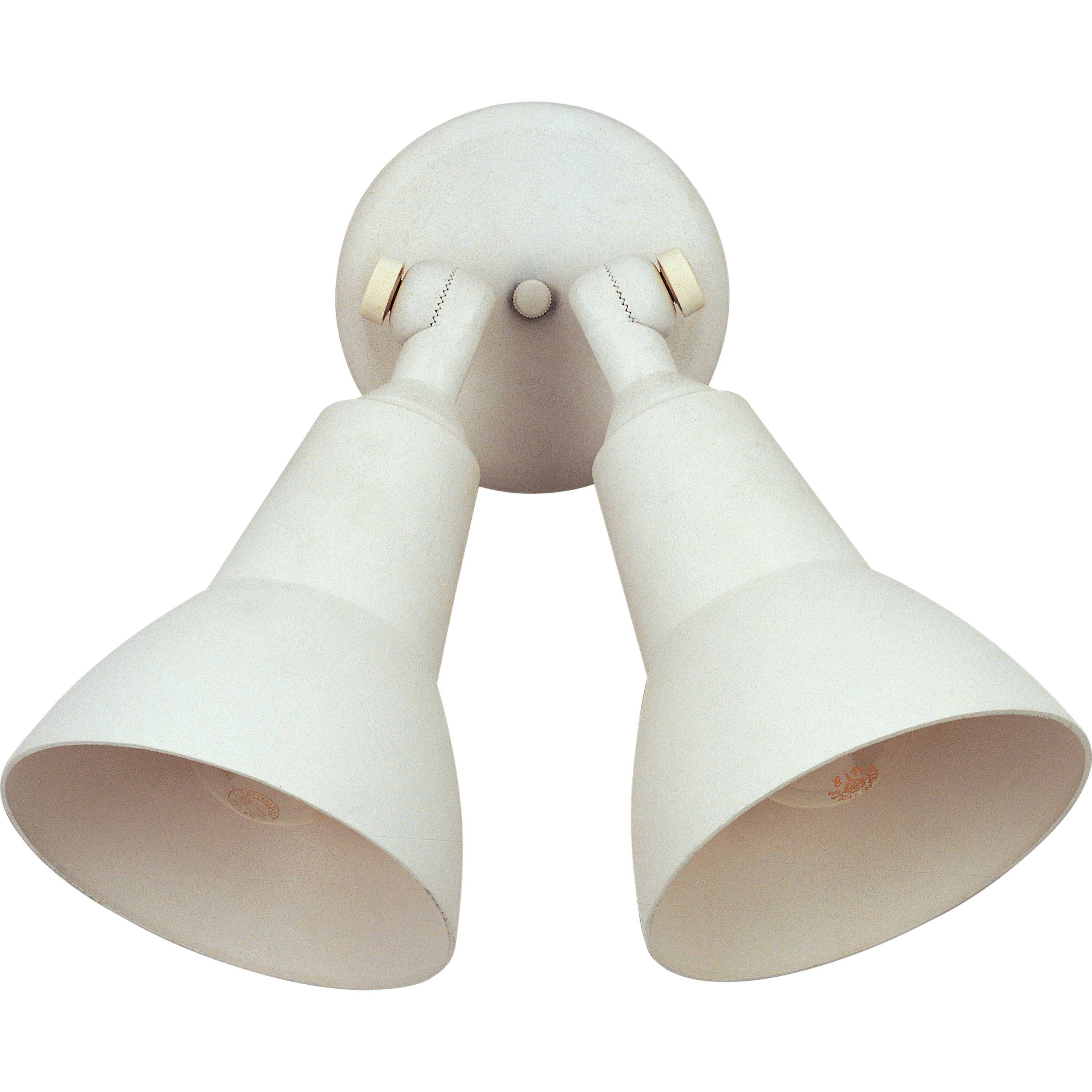 Spots 2 Light 10.5 inch White Outdoor Wall Mount