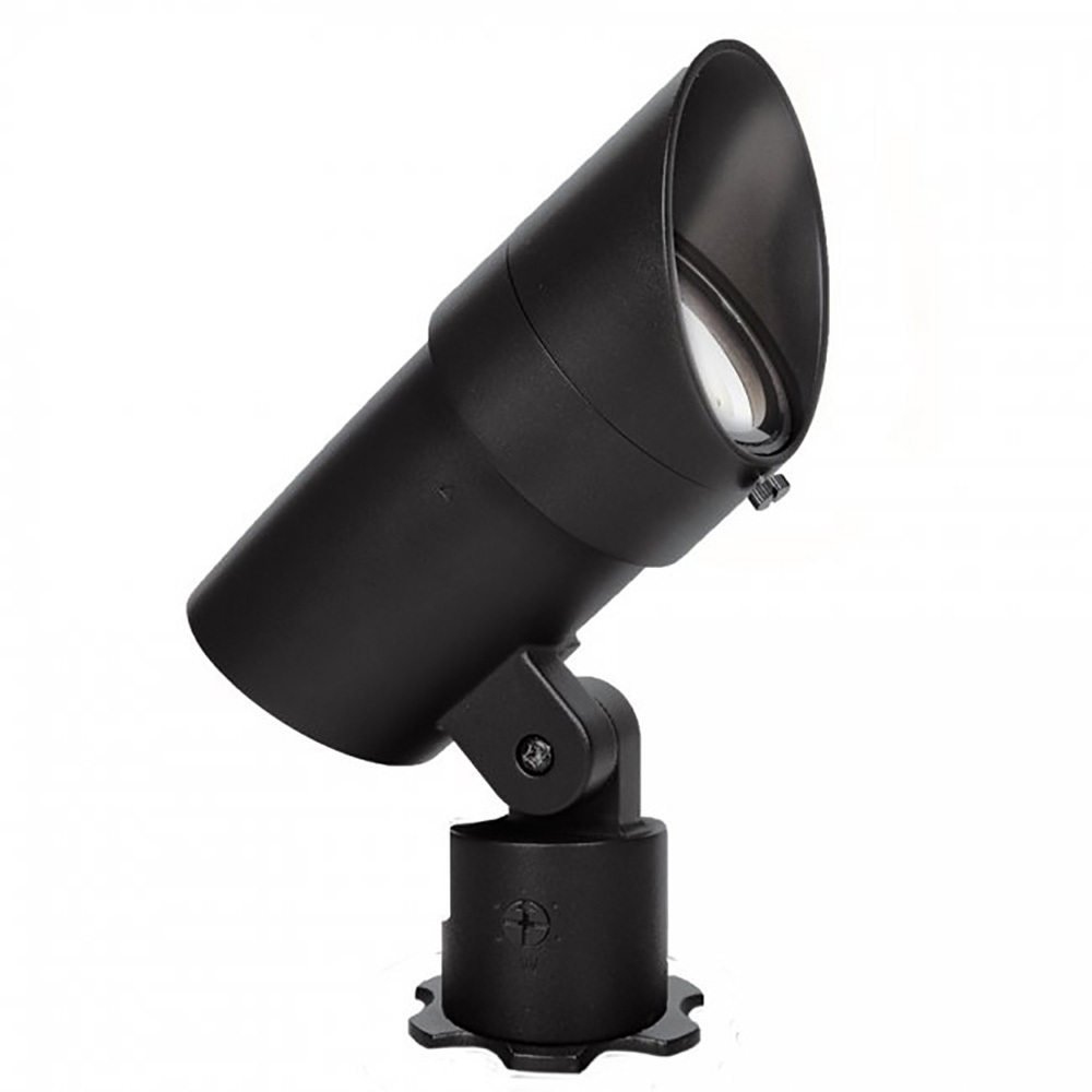 Grand 120 13 watt Black Accent Light in 3000K Warm White LED, WAC Landscape