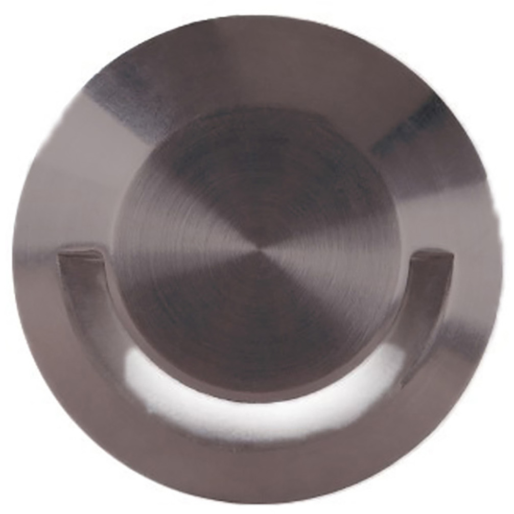 Inground Recessed Light 12 4.1 watt Stainless Steel Coated in Bronze Path Indicator Light in 2700K Warm LED, WAC Landscape