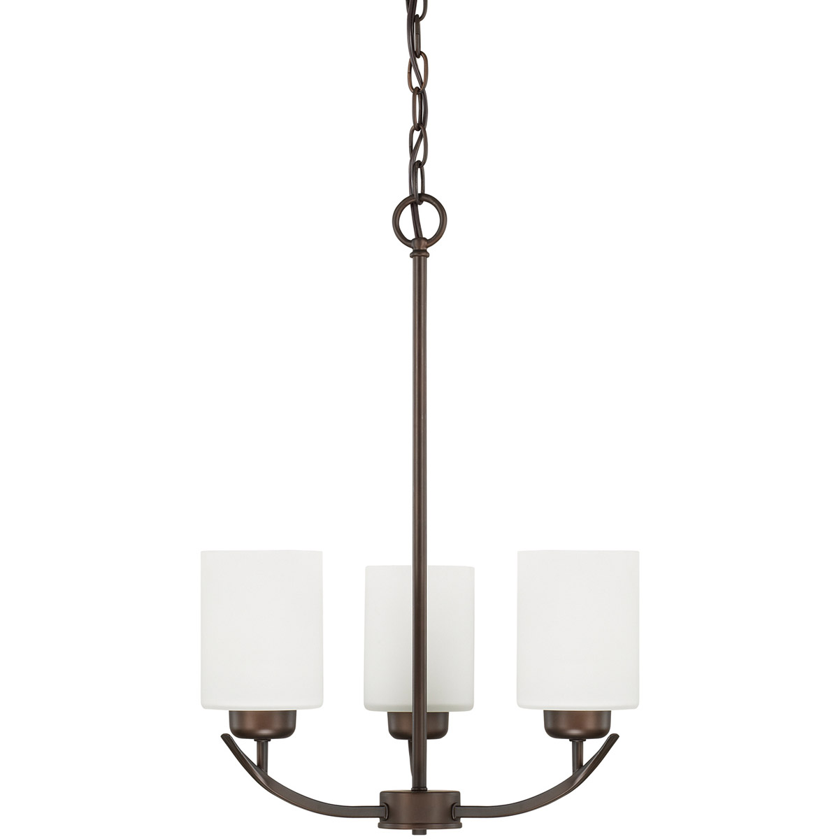 Dixon 3 Light 17.25 inch Bronze Chandelier Ceiling Light
