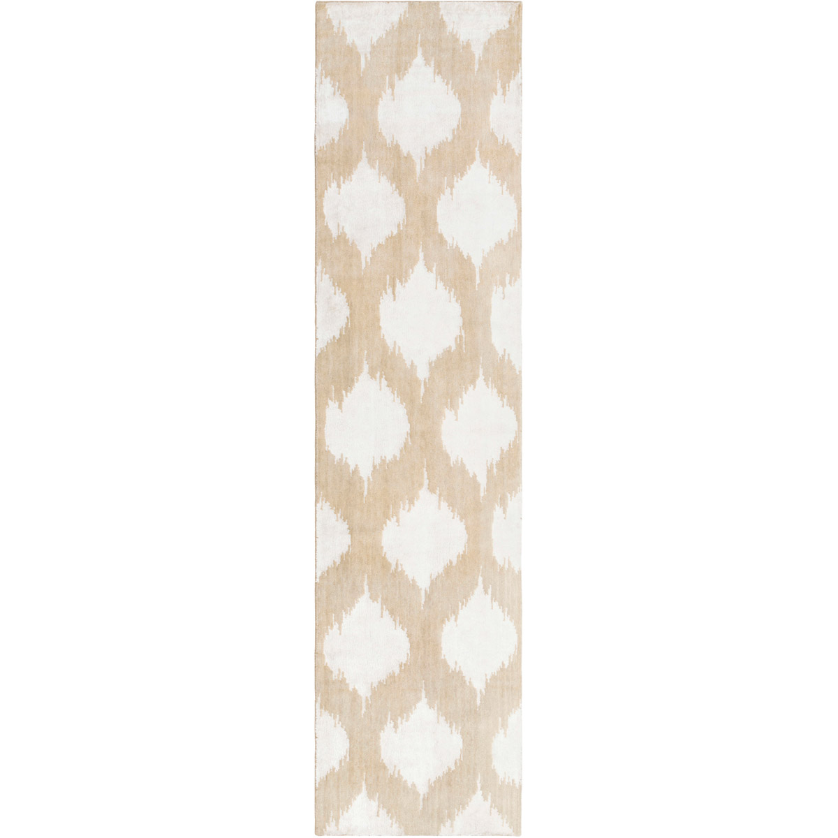 Mugal 120 X 30 inch Beige Rug
