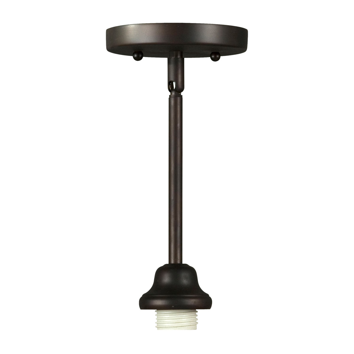 Signature 1 Light 5 inch Antique Bronze Mini Pendant Ceiling Light