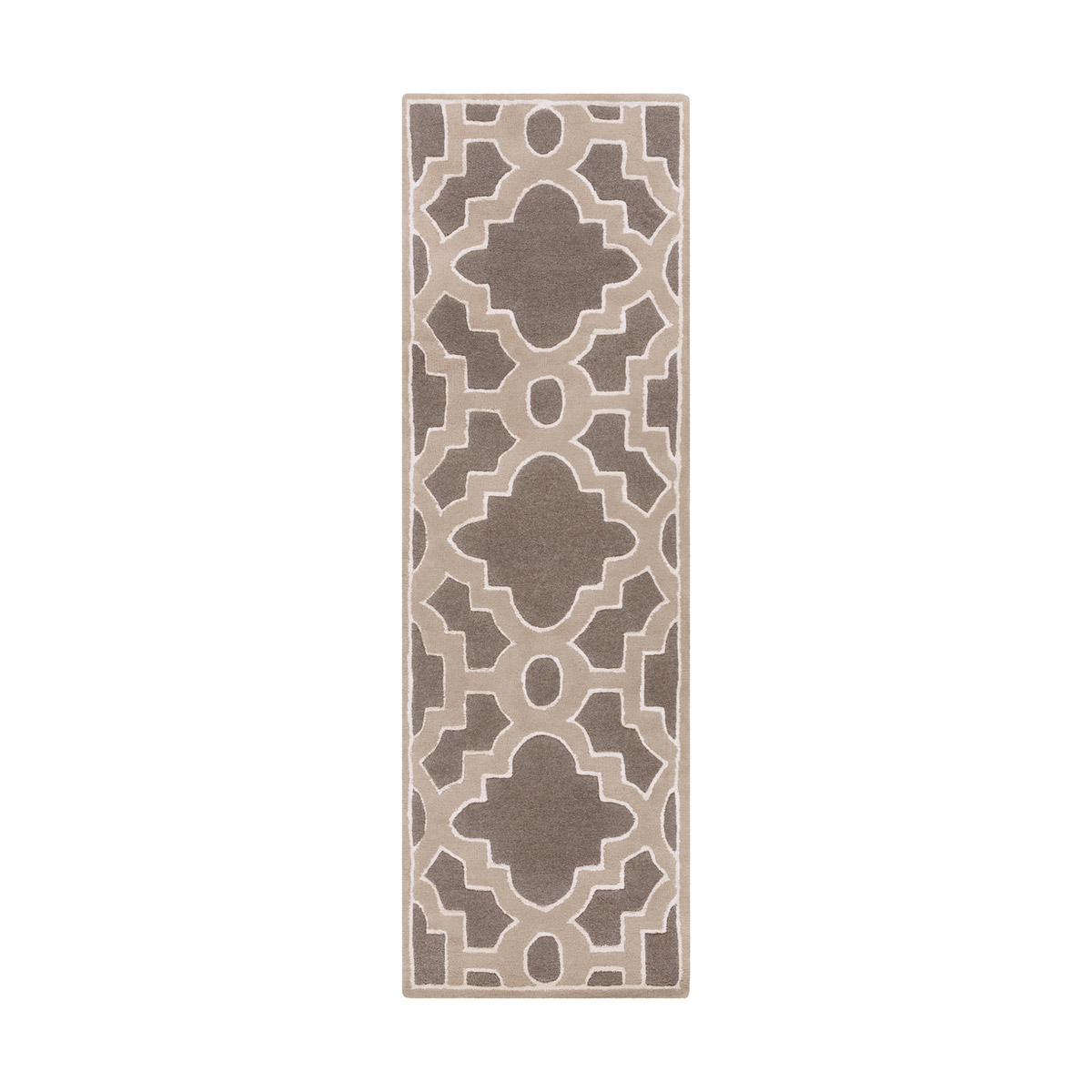 Modern Classics 156 X 108 inch Medium Gray/Taupe/Ivory Rugs, Wool