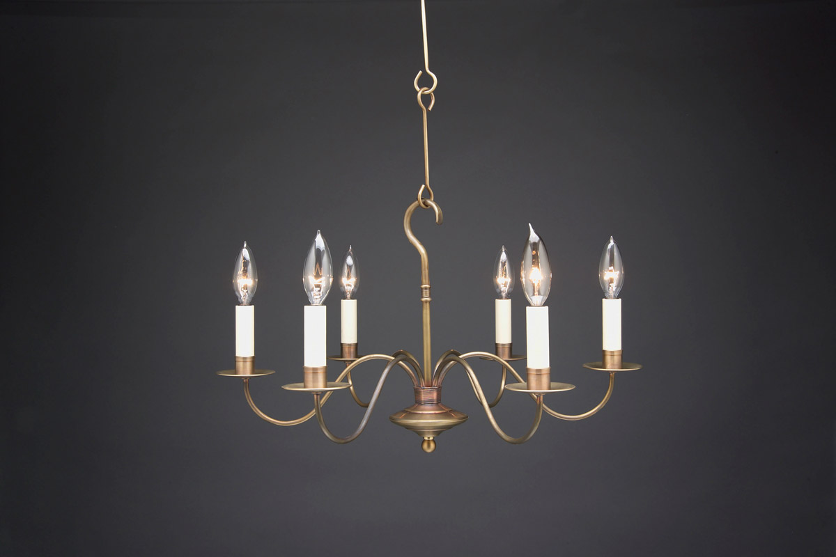 Signature 6 Light 21 inch Verdi Gris Chandelier Ceiling Light