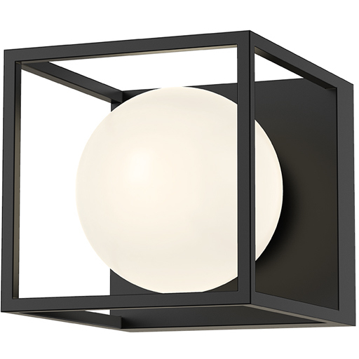 Amelia 1 Light 6.38 inch Matte Black Bath Vanity Wall Light