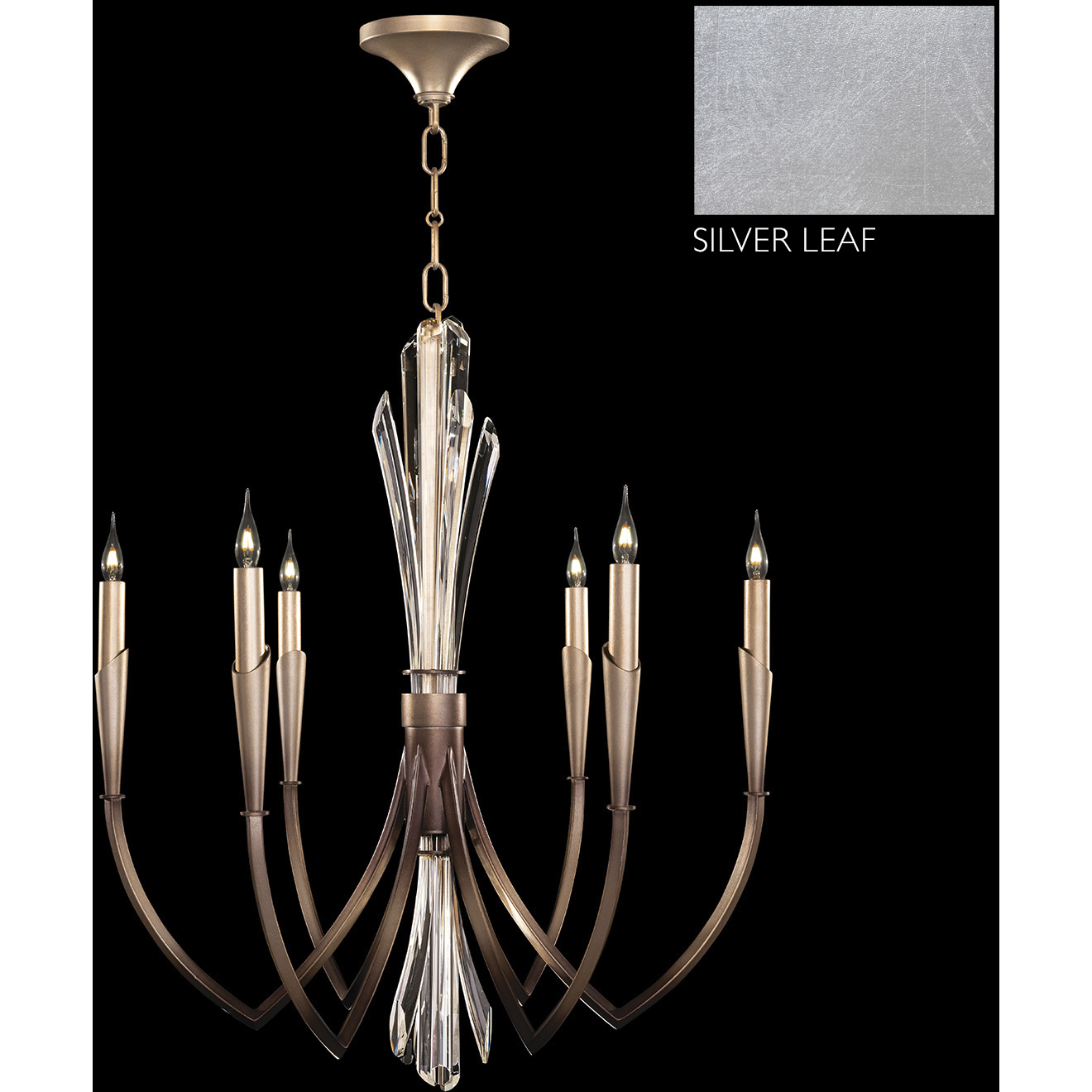 Trevi 6 Light 26 inch Silver Pendant Ceiling Light