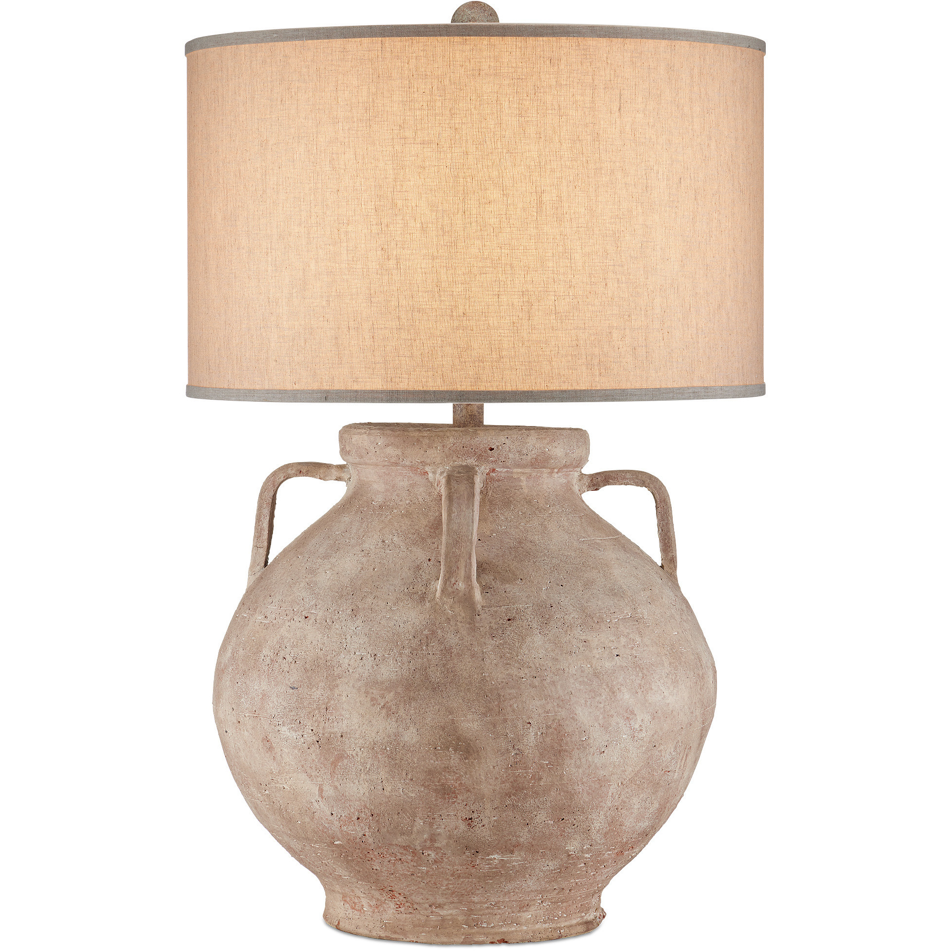 Pompeii 36.75 inch 150 watt Brownish Gray Table Lamp Portable Light