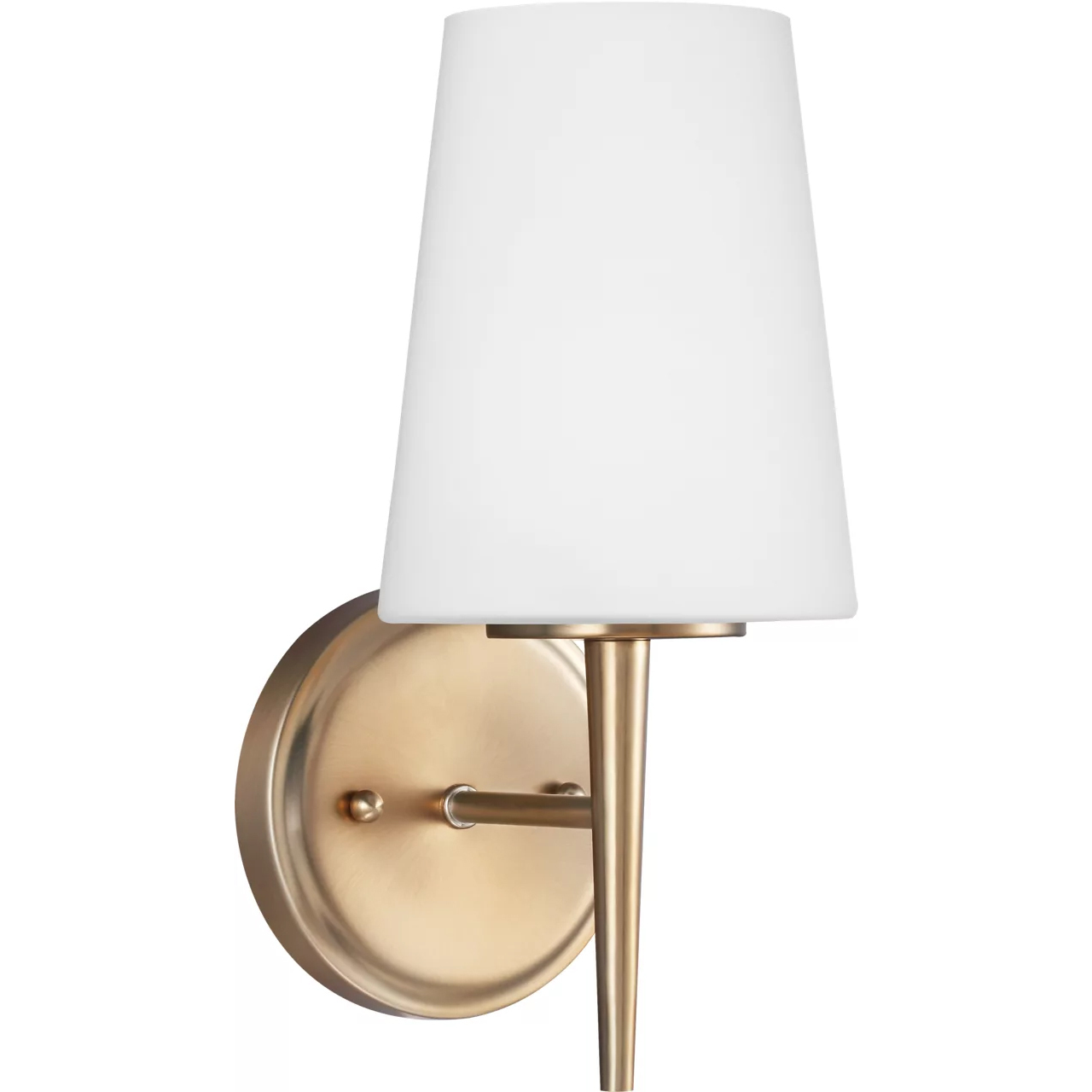 Driscoll 1 Light 5.25 inch Satin Brass Wall Bath Fixture Wall Light