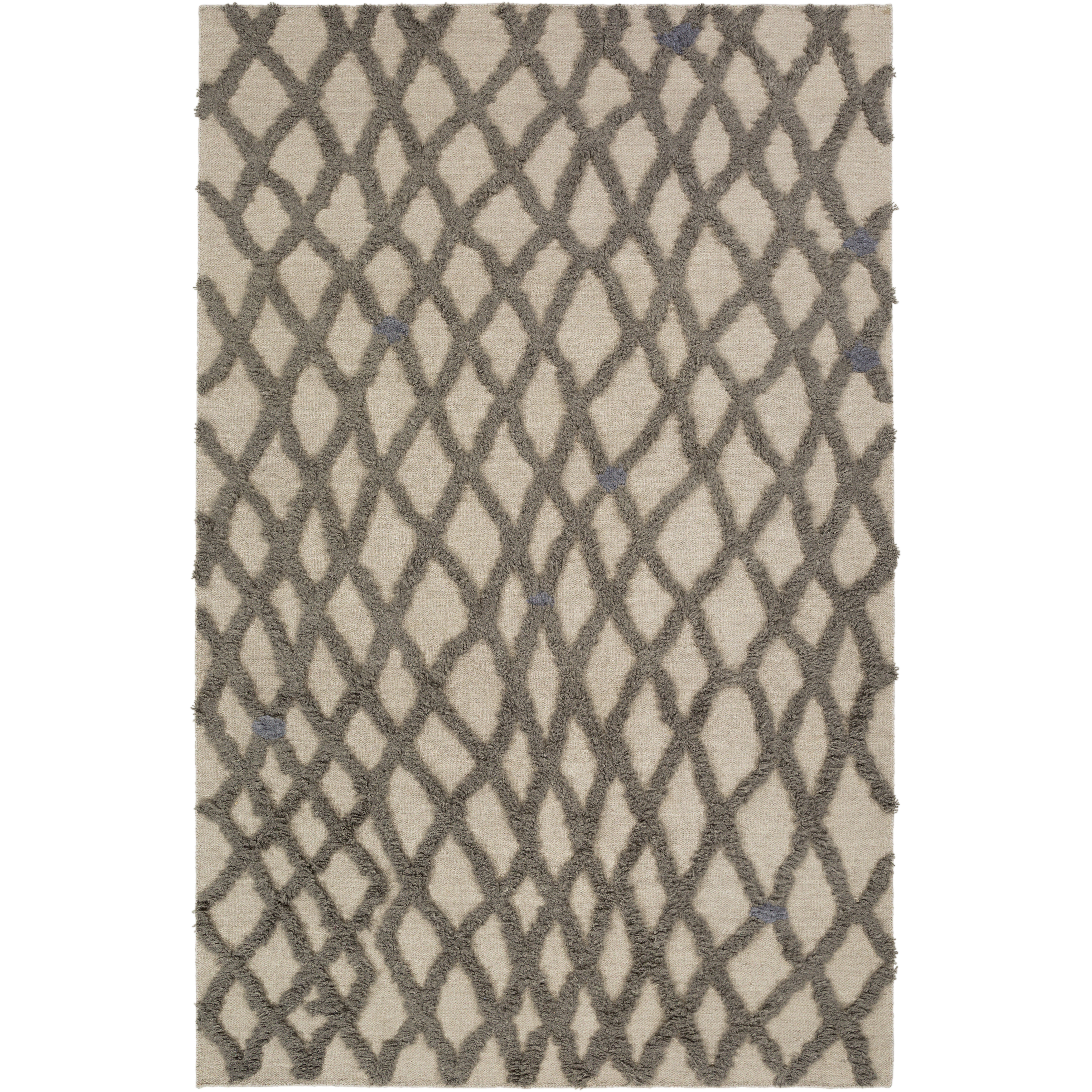 Midelt 96 X 60 inch Taupe, Charcoal Rug