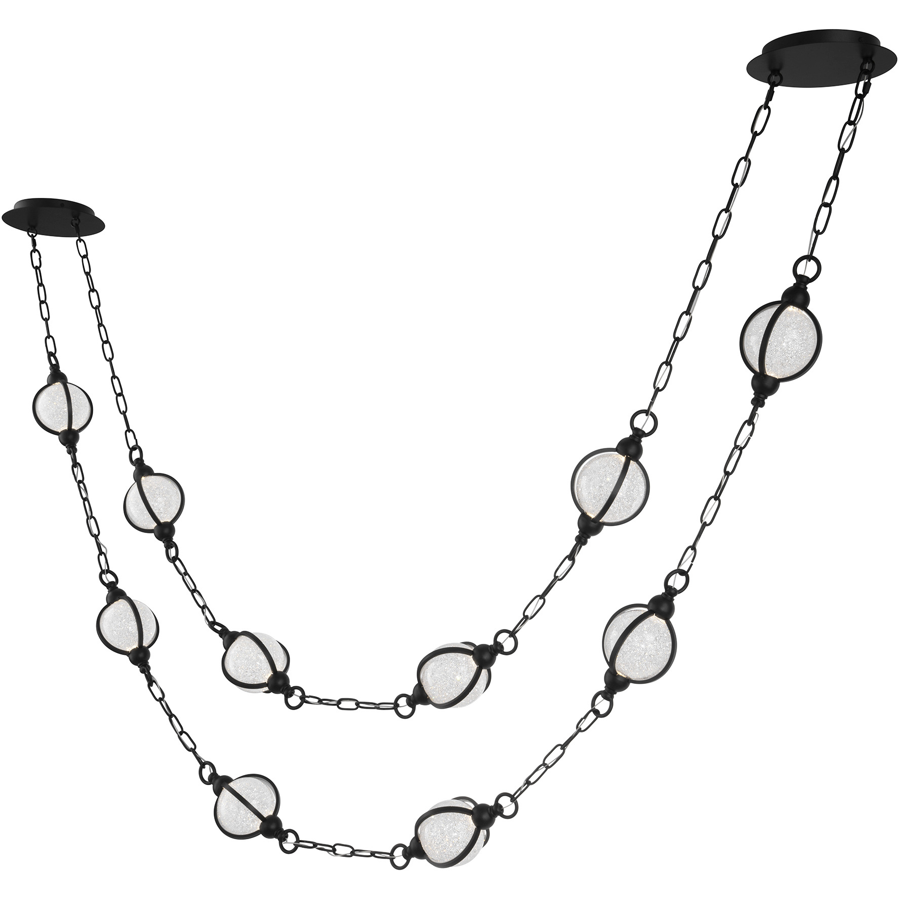 Forever Lovelace LED 5 inch Black Pendant Ceiling Light