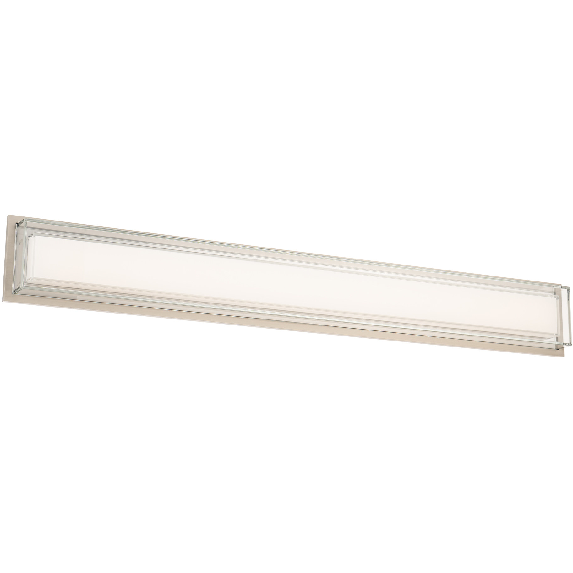 Ice Bar LED 2.9 inch Brushed Nickel ADA Indoor Wall Lighting in 4000K