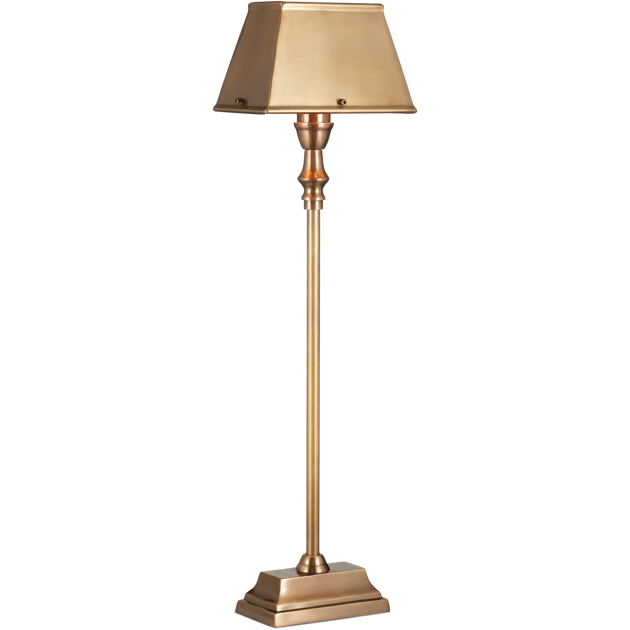 Geddy 22.75 inch 7 watt Antique Brass Table Lamp Portable Light