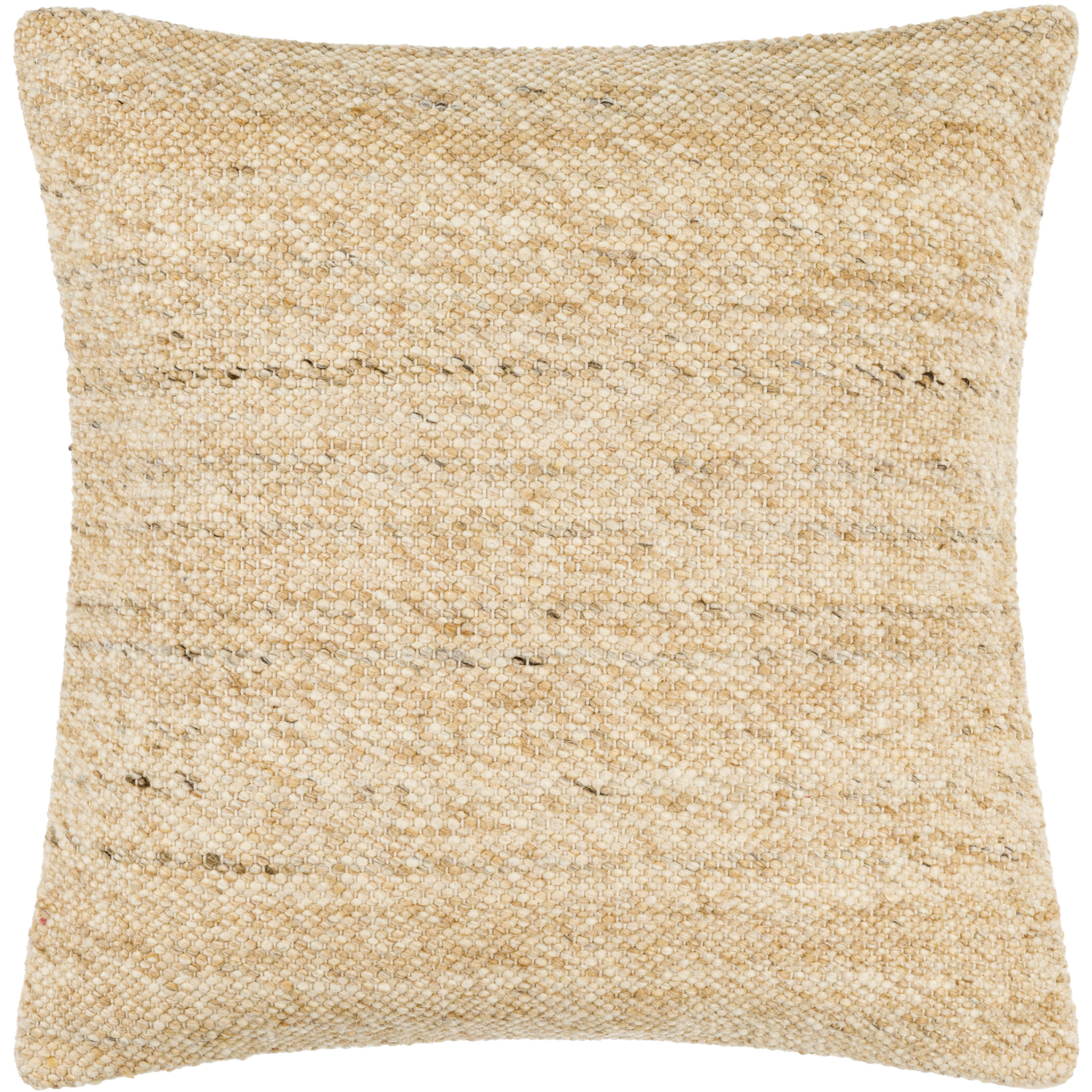 Oswin 22 X 22 inch Light Beige/Beige/Tan Accent Pillow