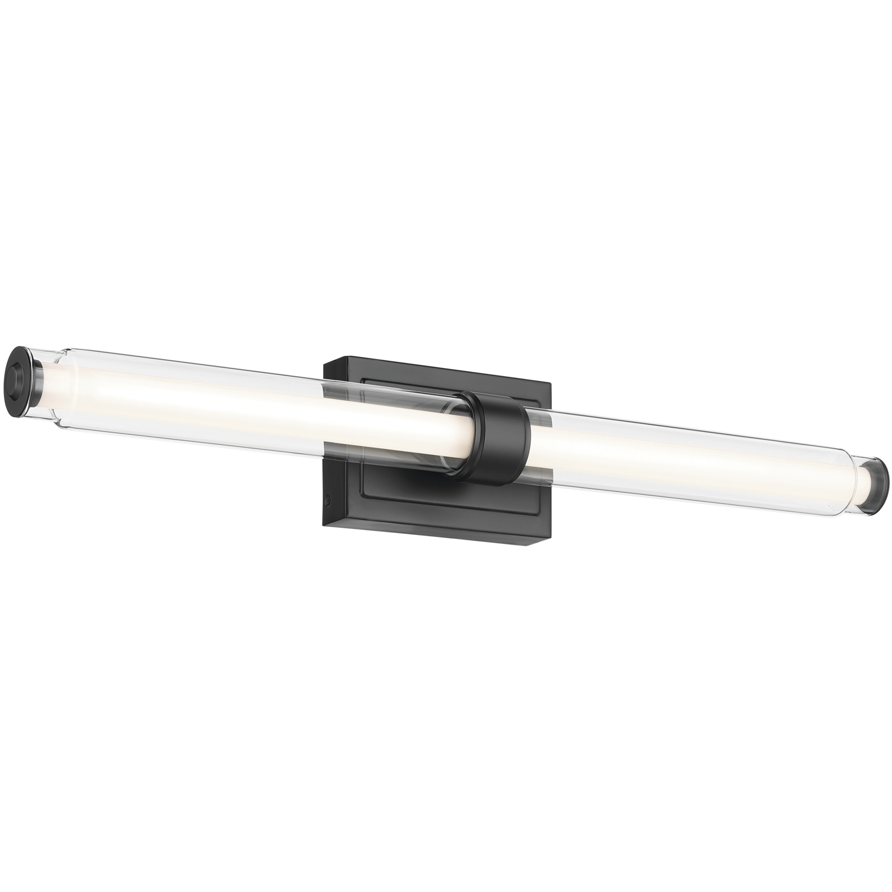 Laurene LED 31 inch Black Linear Bath Bar Wall Light, Large