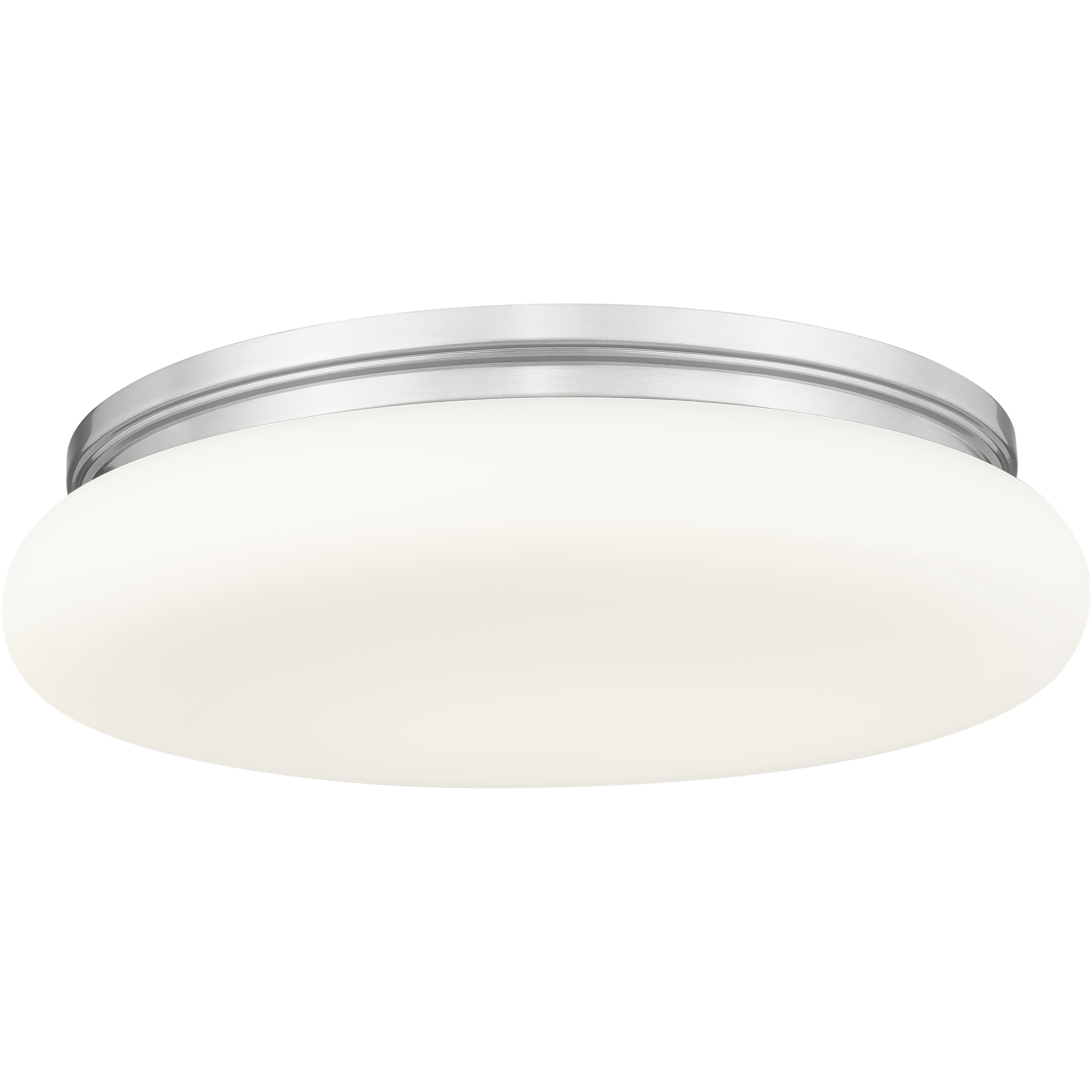 Soleil 1 Light 20 inch Brushed Nickel Flush Mount Ceiling Light