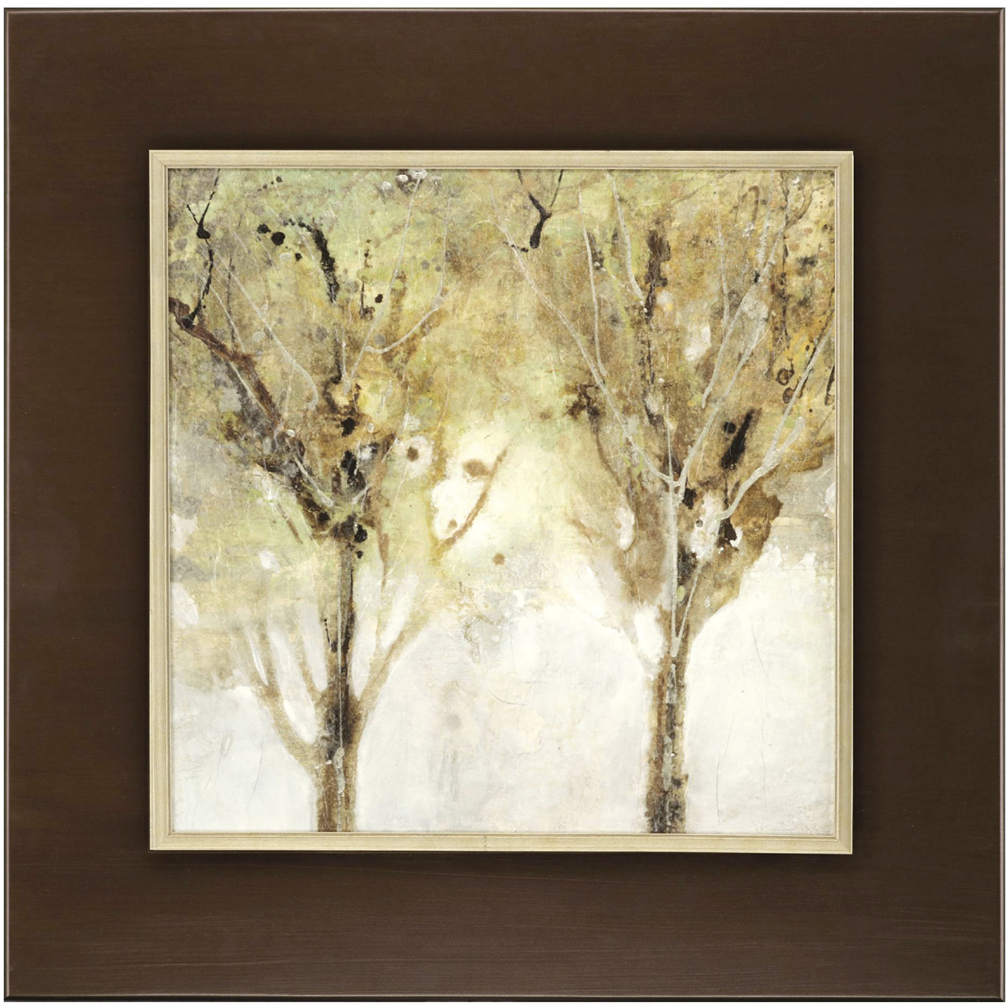 Seeing the Light Green and Beige and Brown Wall Sculpture, The Studio