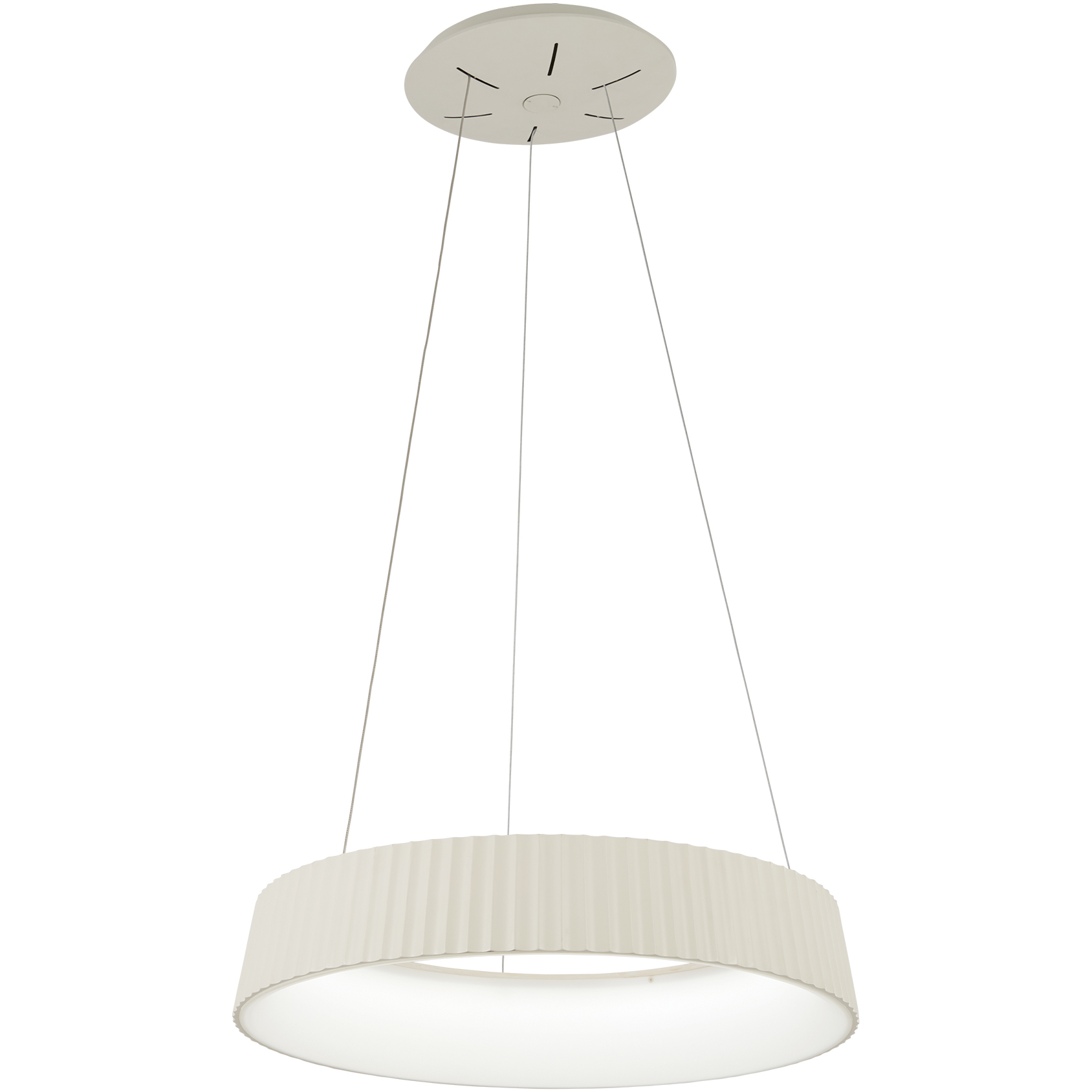 Star Gate LED 23.5 inch White Pendant Ceiling Light