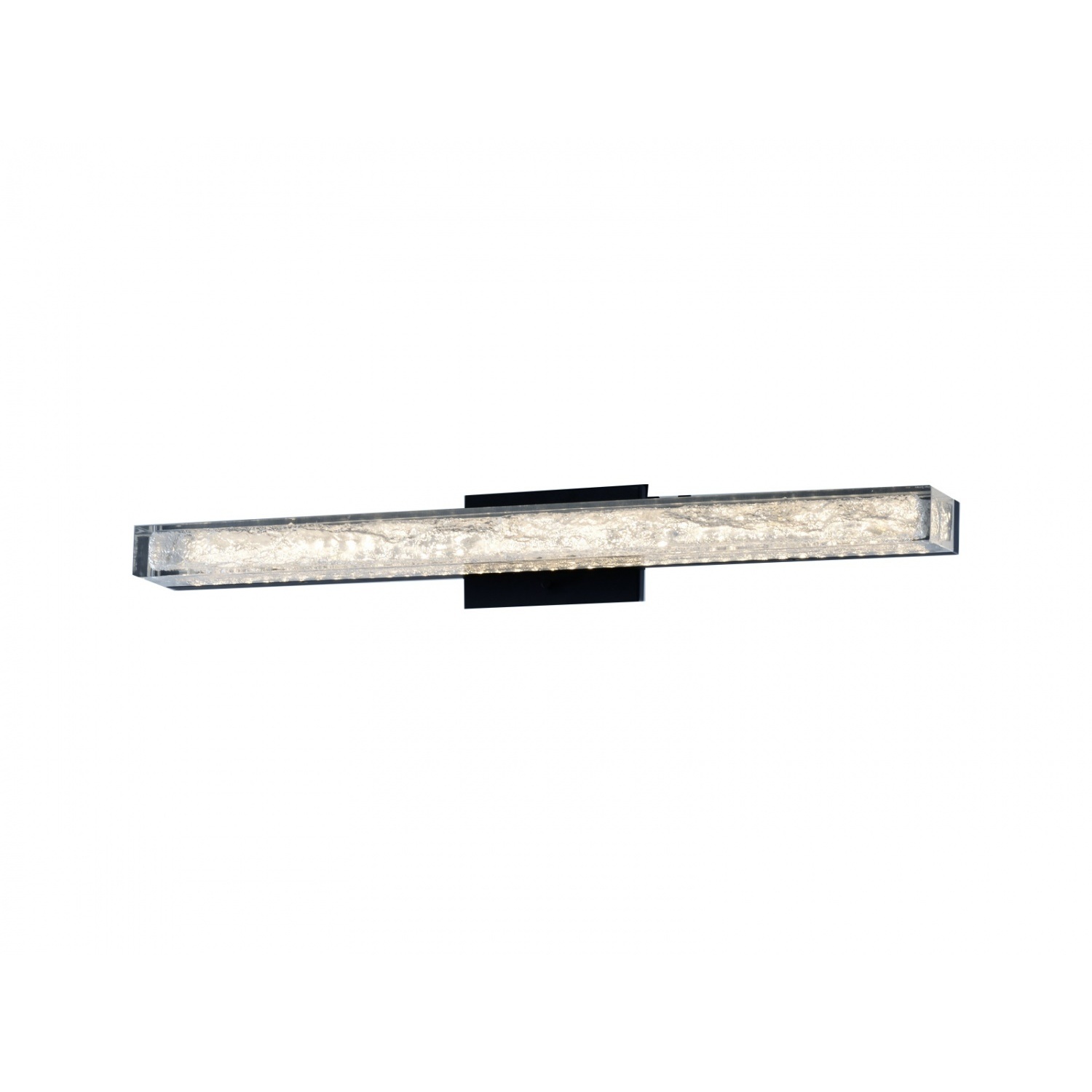 Cermack St. LED 20 inch Black Vanity Bath Bar Wall Light