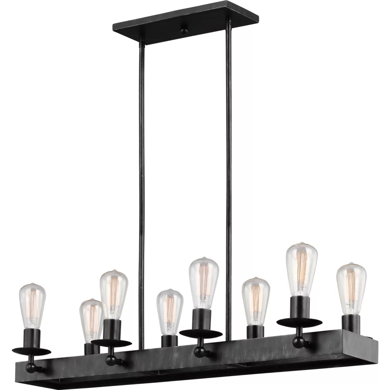 Ravenwood Manor 8 Light 12 inch Stardust Chandelier Ceiling Light
