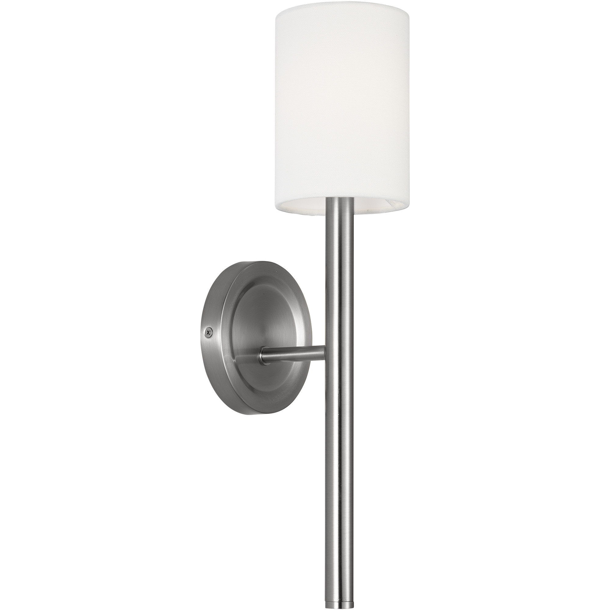 Drew & Jonathan Egmont 1 Light 4.75 inch Brushed Nickel Tall Sconce Wall Light
