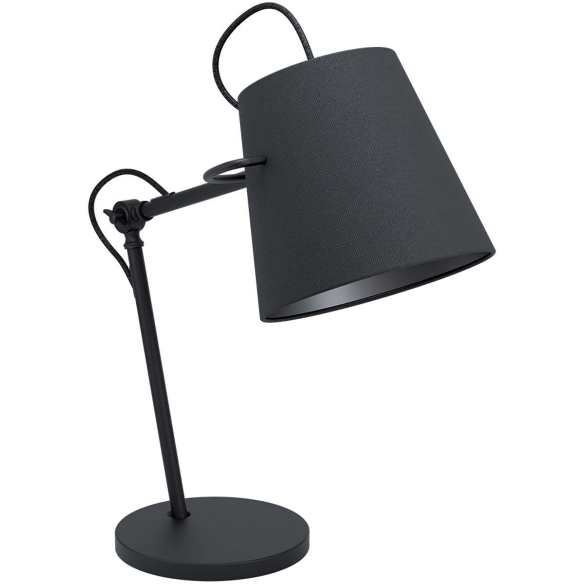 Granadillos 30.71 inch 40.00 watt Black Table Lamp Portable Light