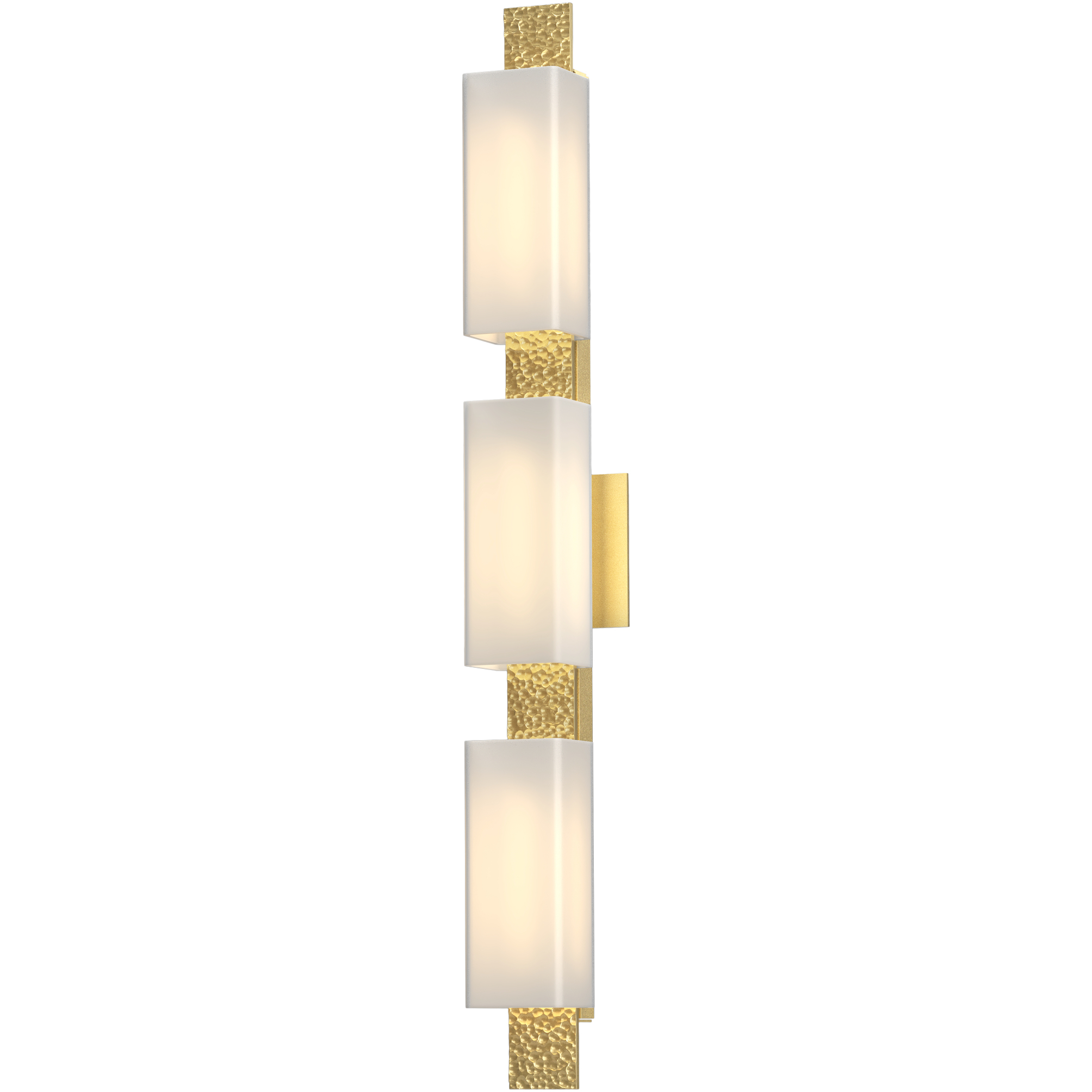 Oceanus 3 Light 33.5 inch Modern Brass ADA Sconce Wall Light