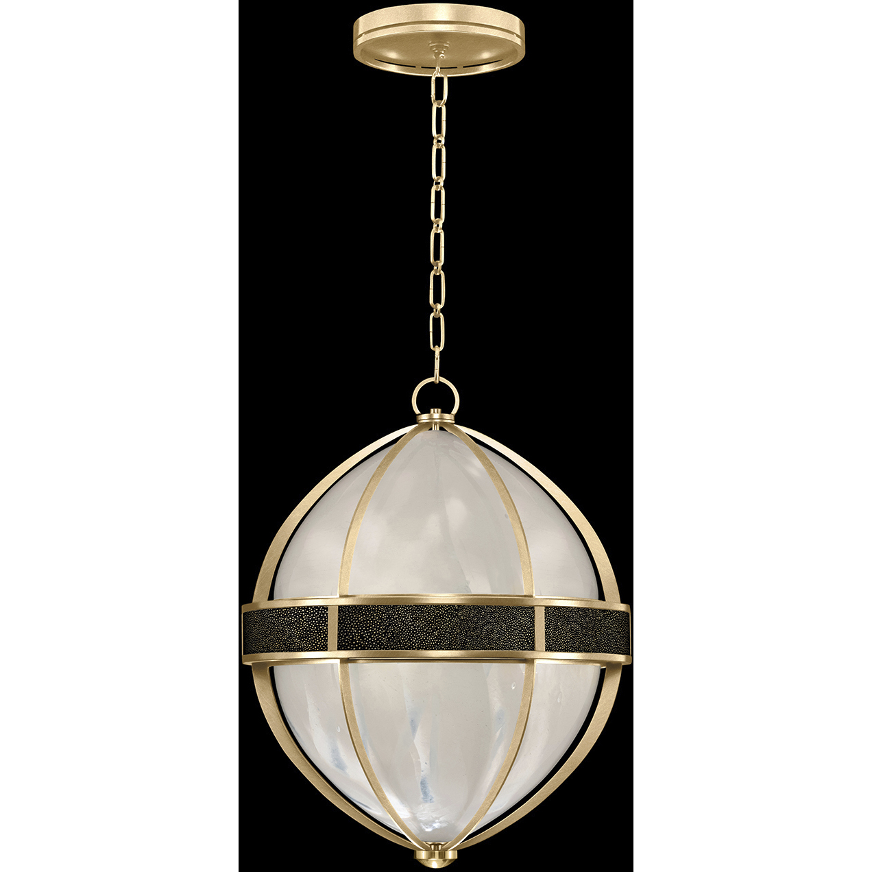 Mirage 3 Light 18.75 inch Gold Pendant Ceiling Light