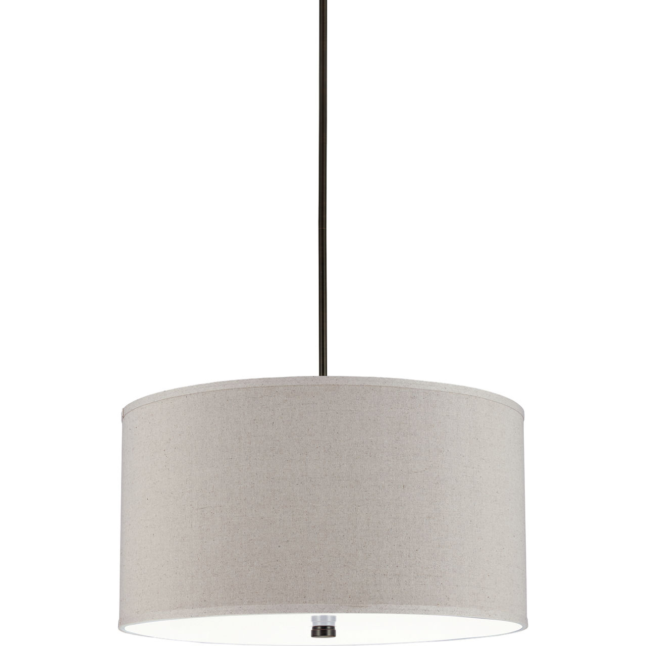 Dayna Shade Pendants 4 Light 24 inch Bronze Pendant Ceiling Light in Burnt Sienna