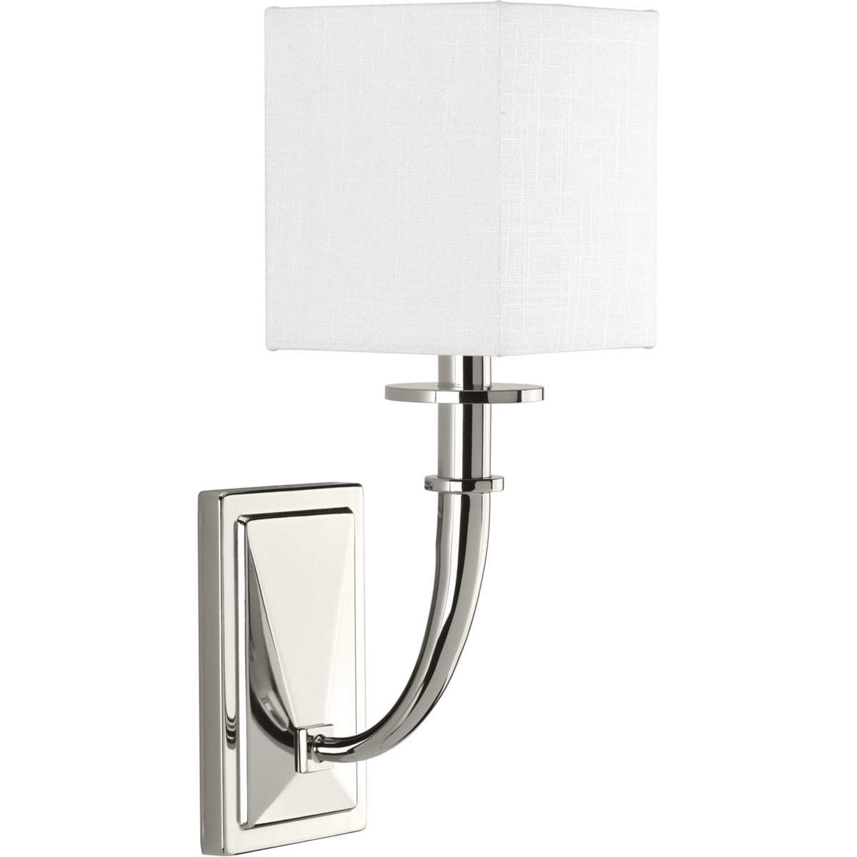 Corky 1 Light 5.63 inch Polished Nickel Wall Sconce Wall Light, Design Series