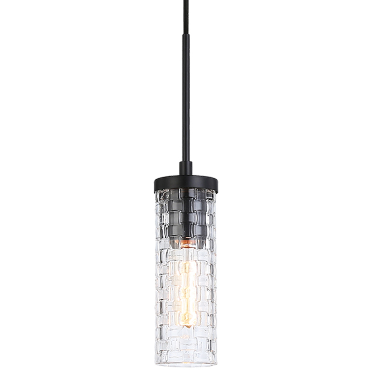 Weaver 1 Light 2.88 inch Black Pendant Ceiling Light