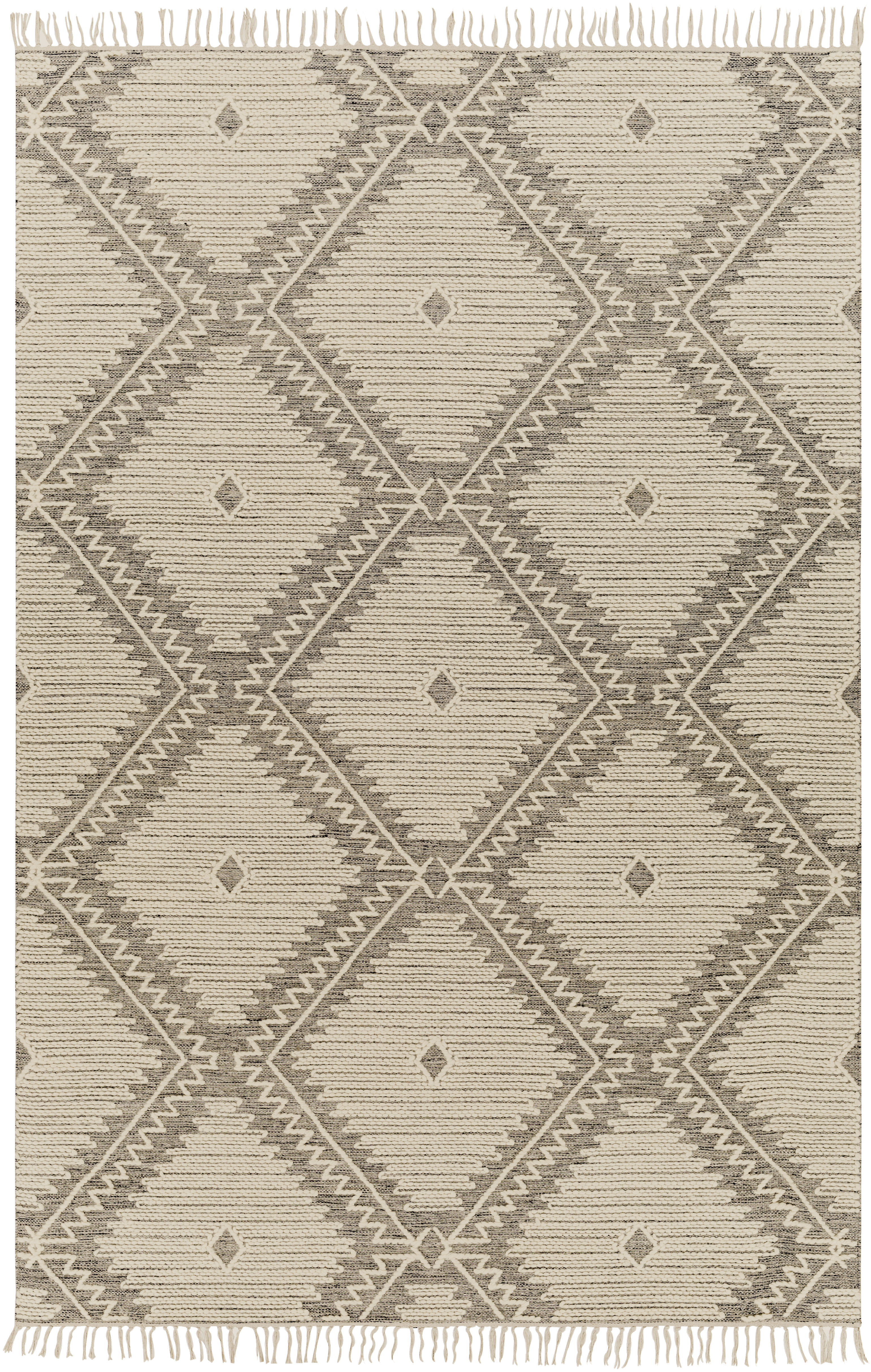 Bedouin 36 X 24 inch Medium Gray Rug in 2 x 3, Rectangle